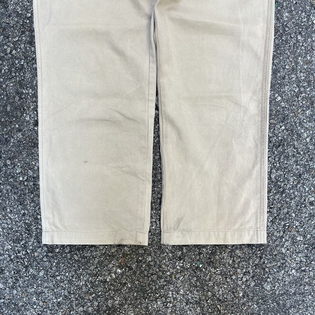 Hysteric Glamour Embroidery Evisu Sukajan Pants Cropped Heads Khaki Chino Size US 30 / EU 46 - 4 Thumbnail