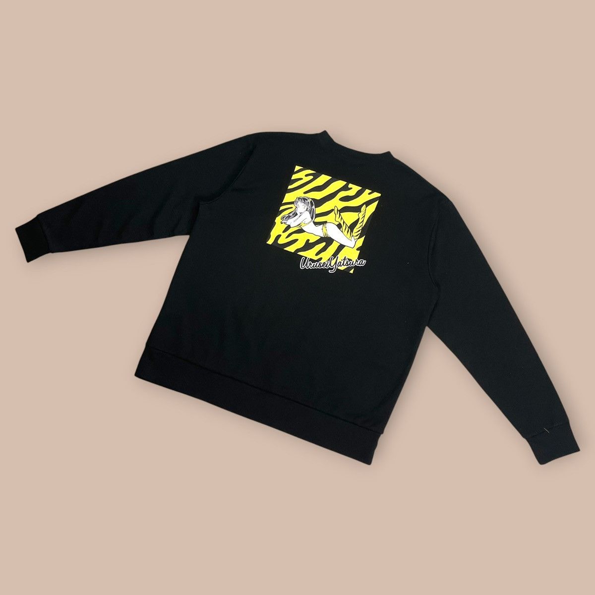 Anime Urusei Yatsura Lum-chan Black Sweatshirt Size US L / EU 52-54 / 3 - 5 Thumbnail