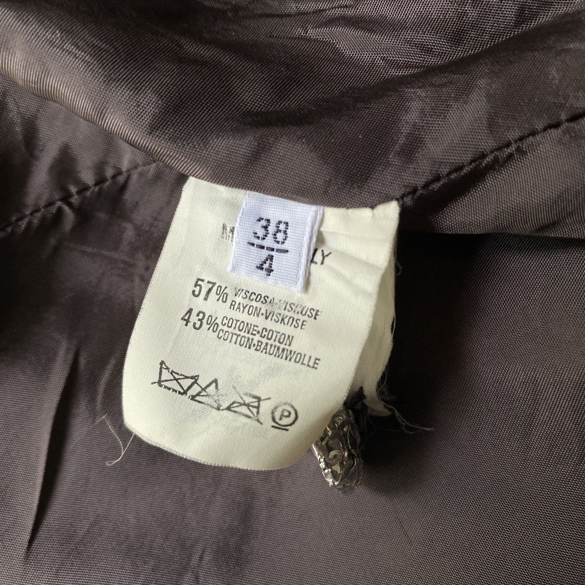 Emporio Armani EMPORIO ARMANI Black Faux Fur Blazer Size XS / US 0-2 / IT 36-38 - 9 Thumbnail