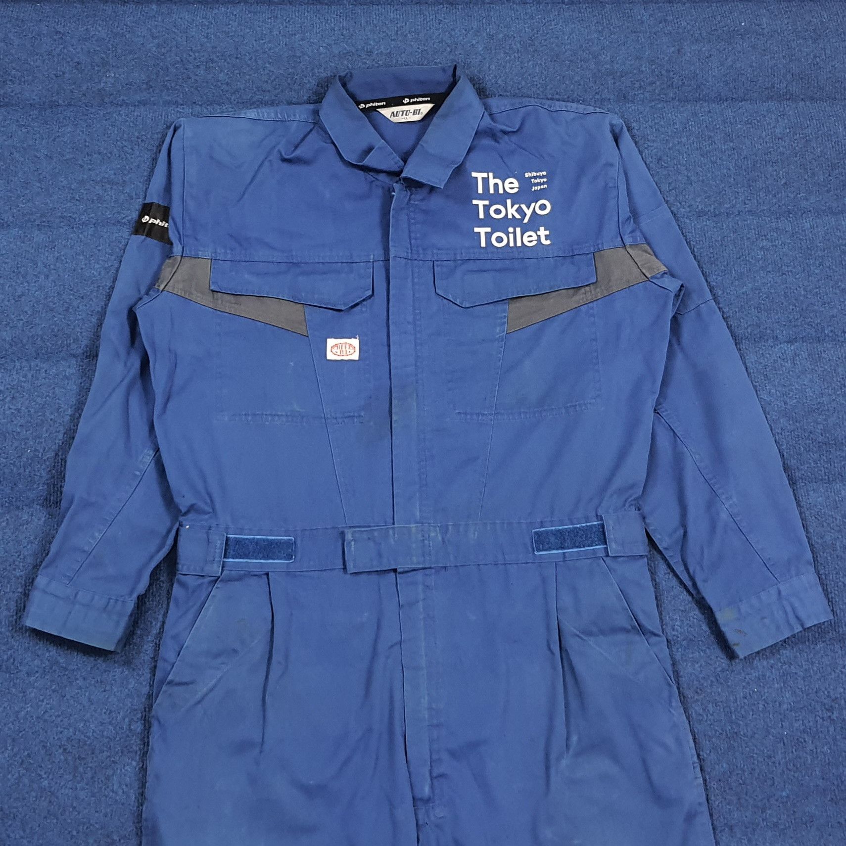 Japanese Brand Vintage The Tokyo Toilet Japan Custom Logo Coverall C298N27 Size US L / EU 52-54 / 3 - 4 Thumbnail