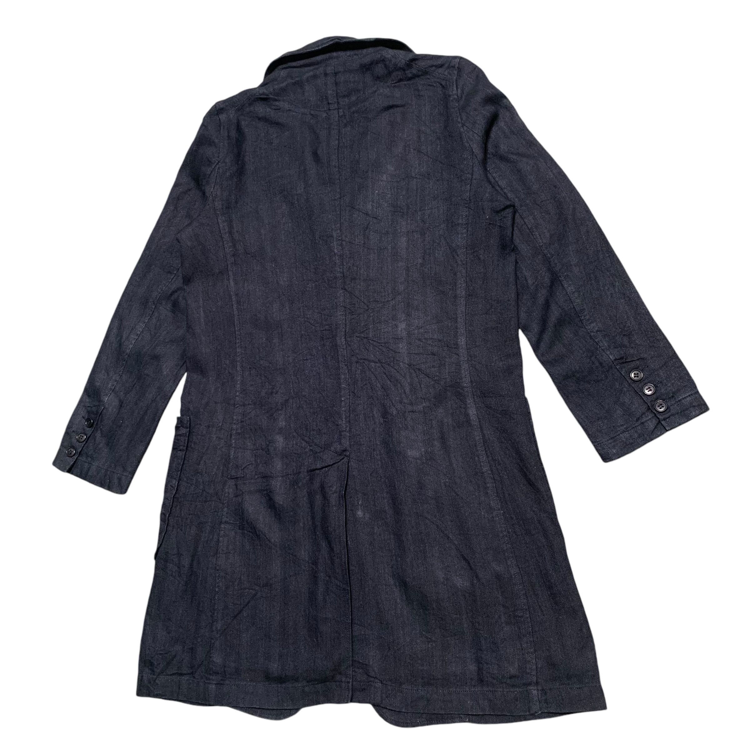 CABANE de ZUCCa Cabane De Zucca Indigo Denim Coat Size US M / EU 48-50 / 2 - 8 Thumbnail