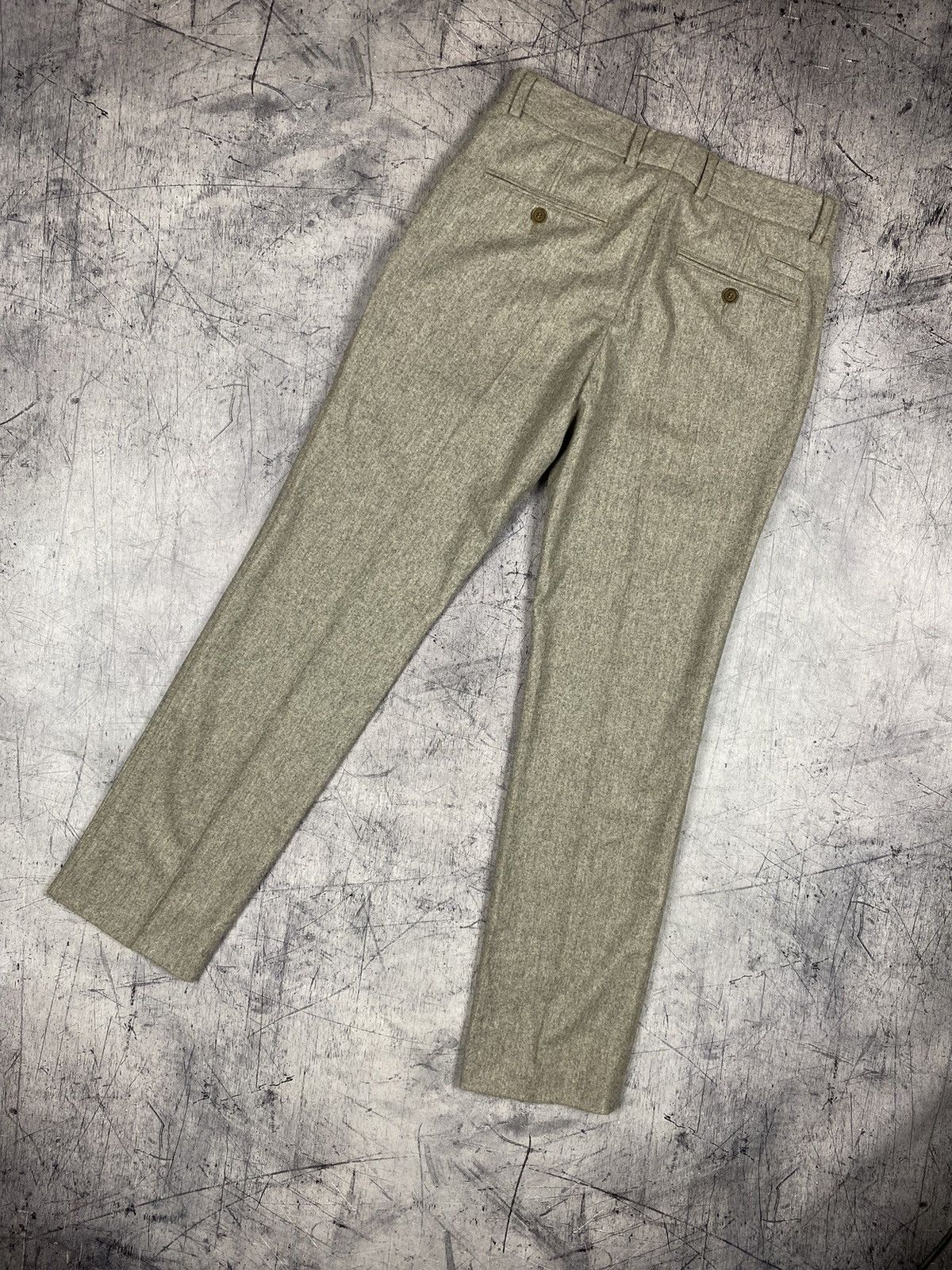 Moncler × Vintage Vintage Moncler Luxury Designer Wool Chino Pants Size 26" / US 2 / IT 38 - 7 Thumbnail