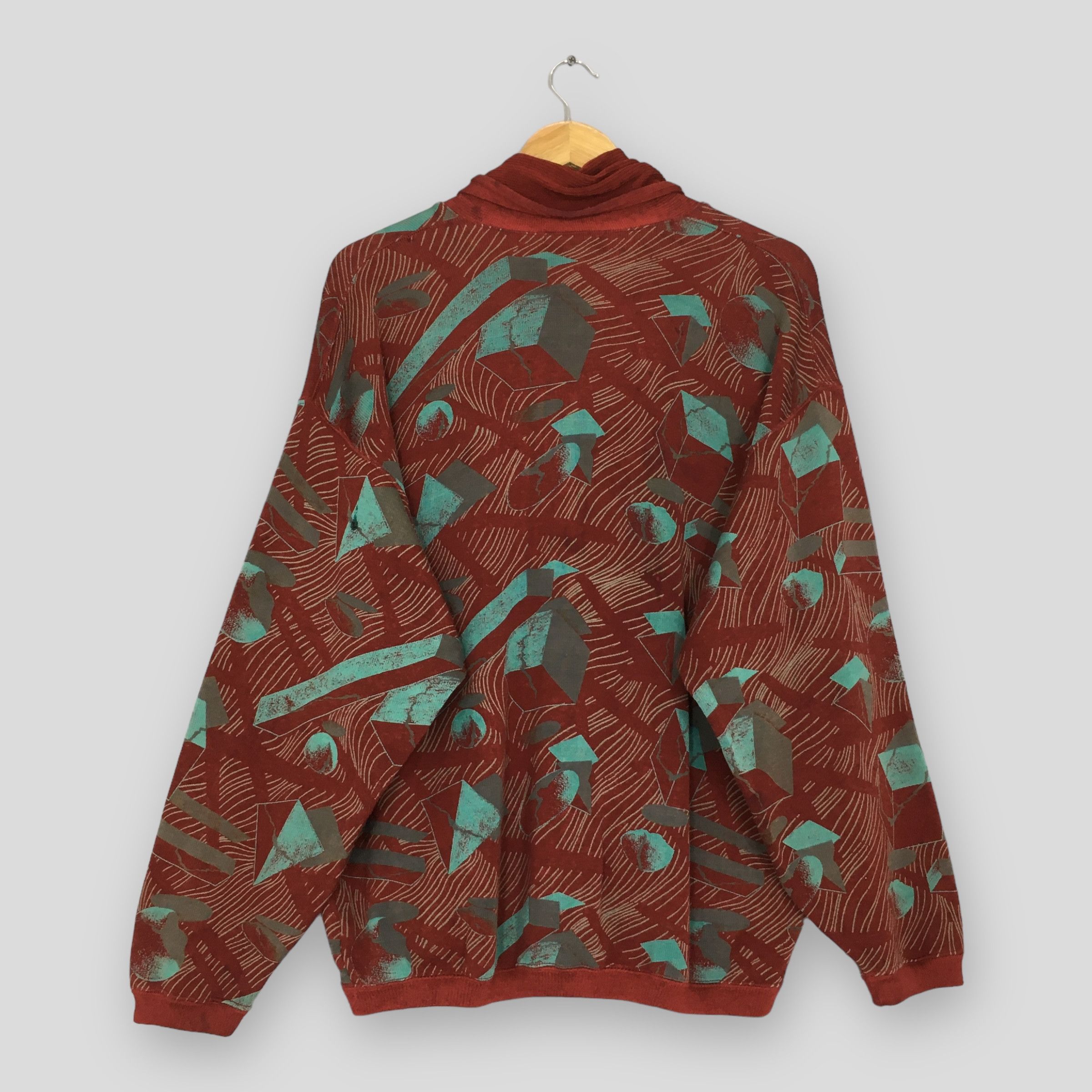 Japanese Brand × Vintage RARE Vintage 80s Kohshin Satoh Arrston Volaju Knit Sweater Size US M / EU 48-50 / 2 - 7 Thumbnail