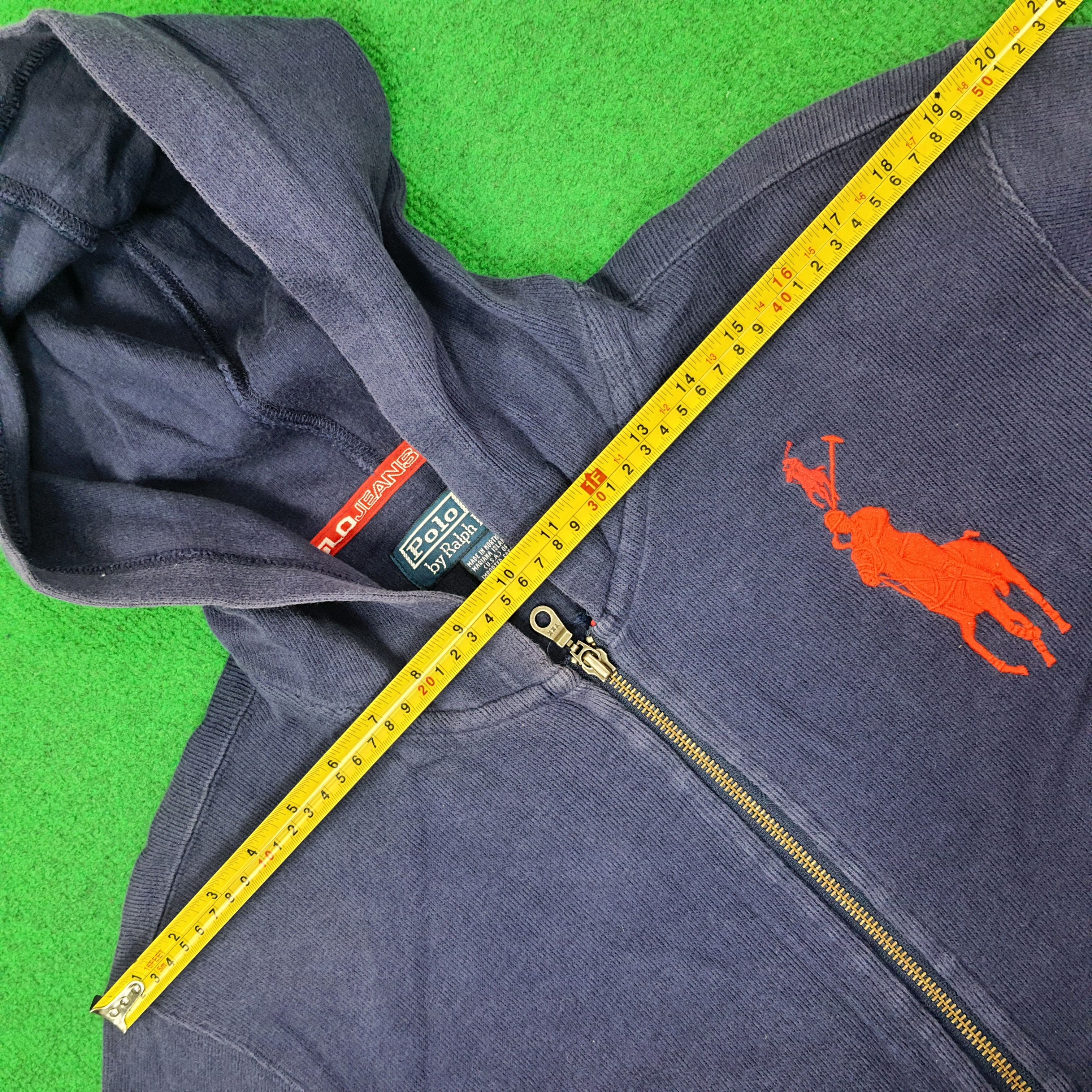 Polo Ralph Lauren Vintage POLO by Ralph Lauren Zipper Hoodie C253N18 Size US L / EU 52-54 / 3 - 8 Thumbnail