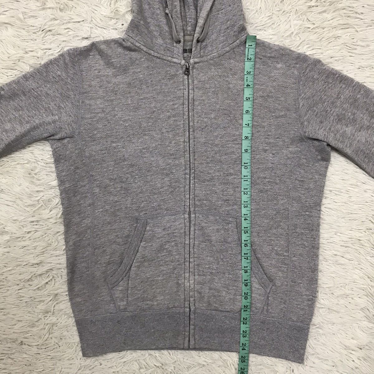 Japanese Brand UNIQLO ZIP UP PLAIN SWEATER HOODIE Size M / US 6-8 / IT 42-44 - 14 Thumbnail