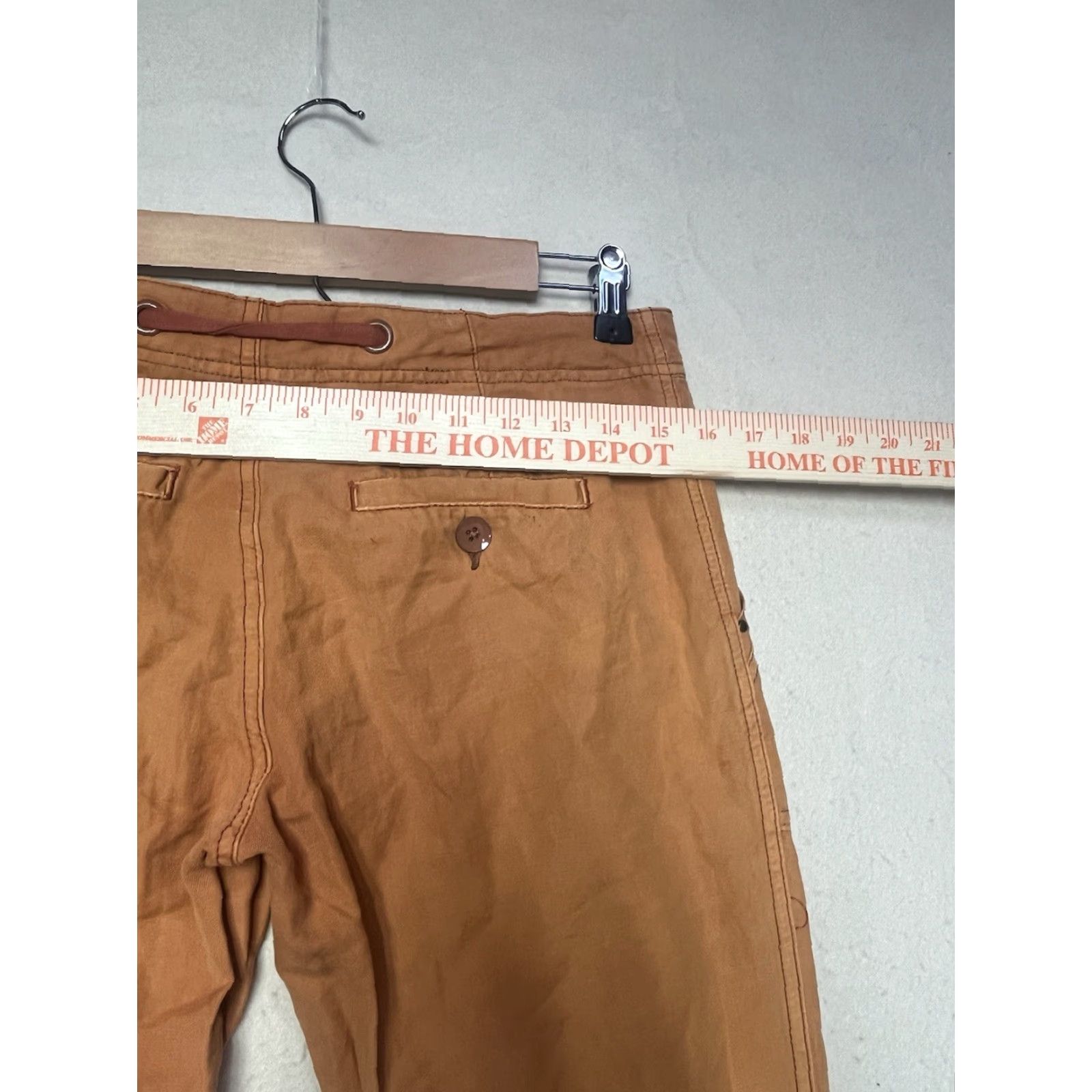 Anthropologie Anthropologie Hei Hei Orange Joggers Pants Women Size 4 Cotton Blend Cargo Comfort Pockets Straight Size 27" / US 4 / IT 40 - 3 Thumbnail