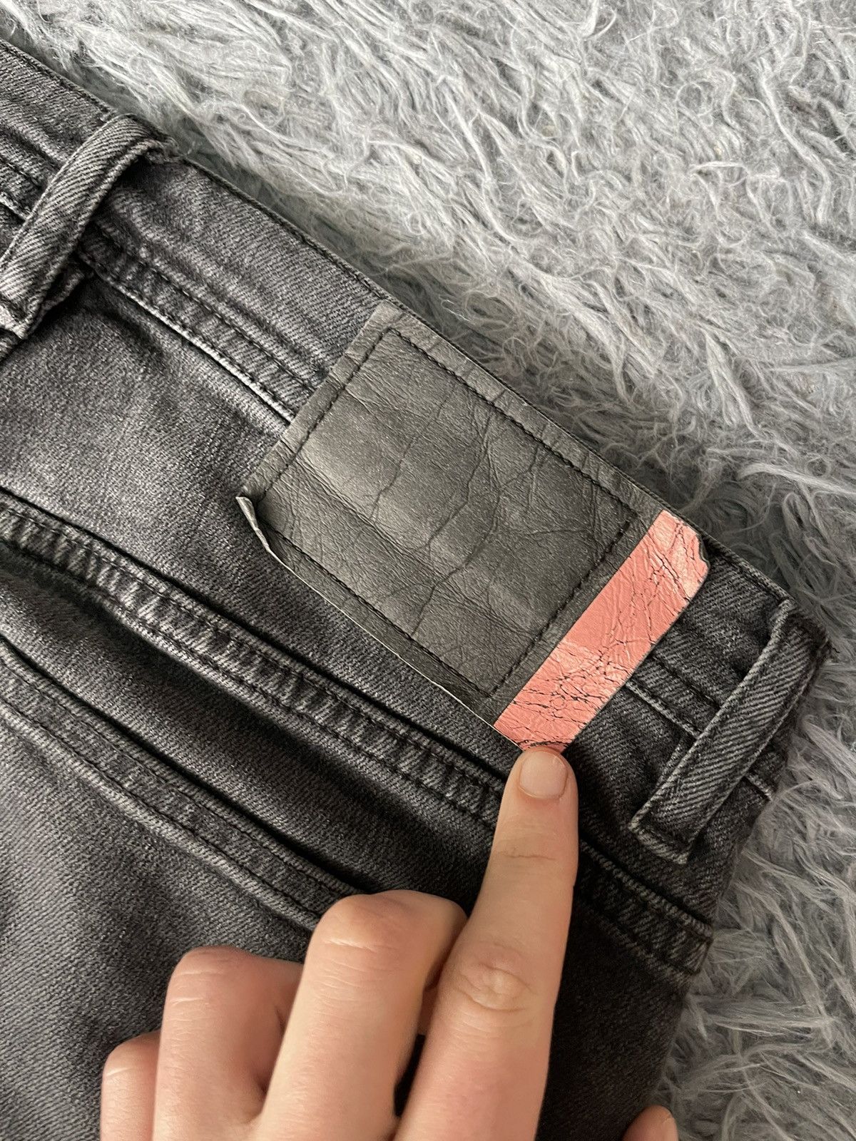 Acne Studios Acne Studios avant garde skinny fit graphite jeans denim Size US 32 / EU 48 - 12 Thumbnail