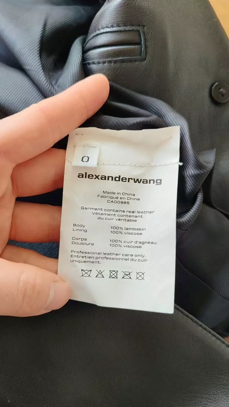 Alexander Wang Alexander Wang Leather Jacket- Size S / US 4 / IT 40 - 4 Thumbnail