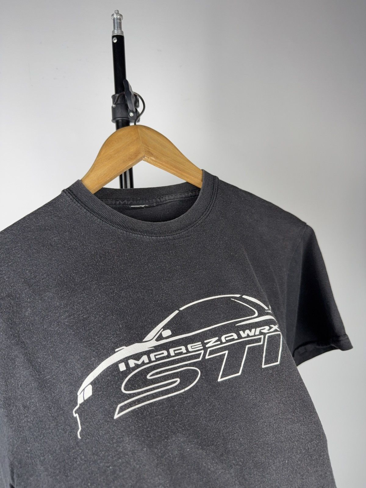 Vintage 00s Subaru Impreza WRX STI JDM Graphic Faded Racing T-Shirt Size US M / EU 48-50 / 2 - 3 Thumbnail