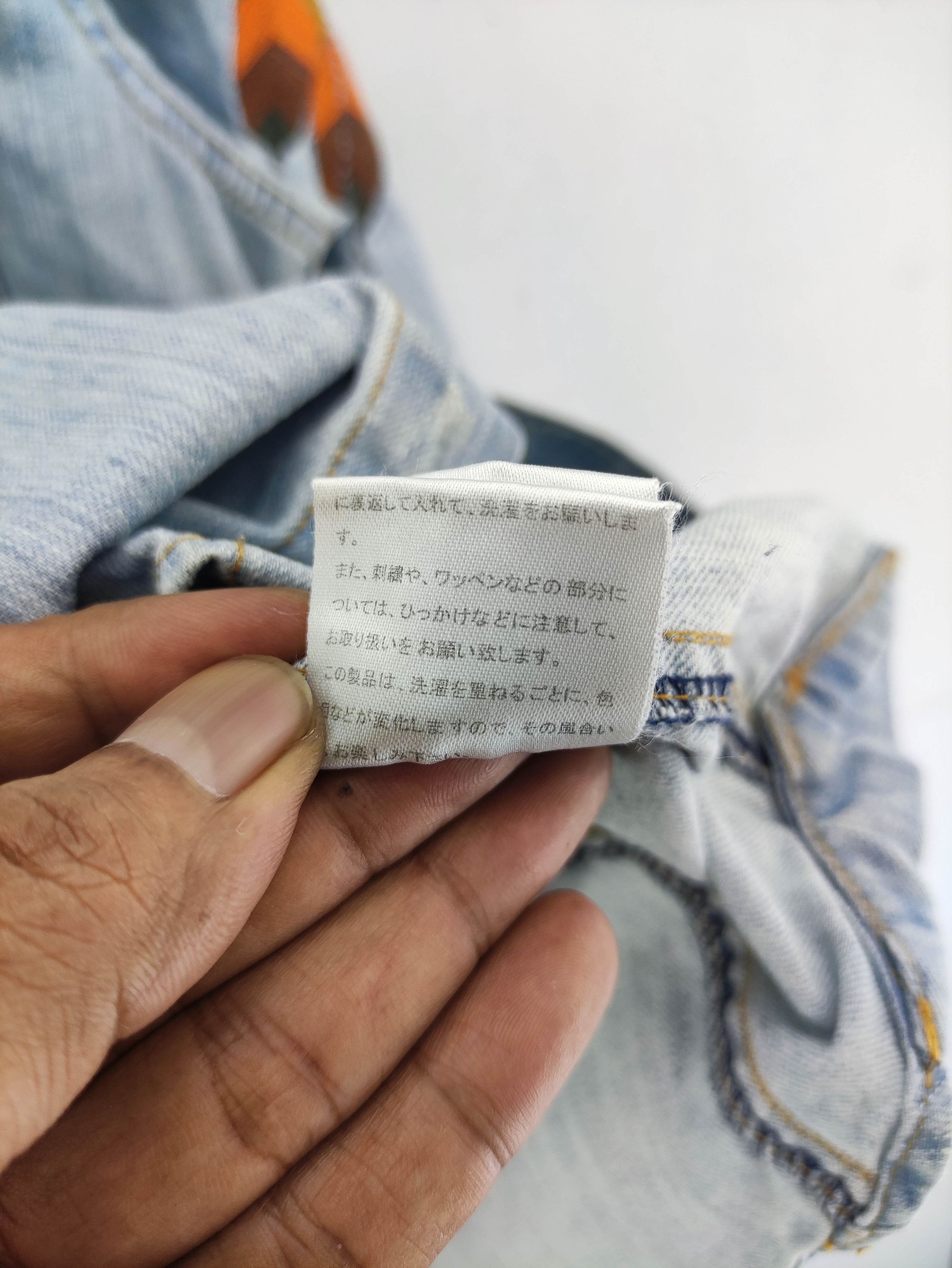 Japanese Brand Vintage Geronimo Denim Snap Button Embroidery Logo Size M / US 6-8 / IT 42-44 - 6 Thumbnail