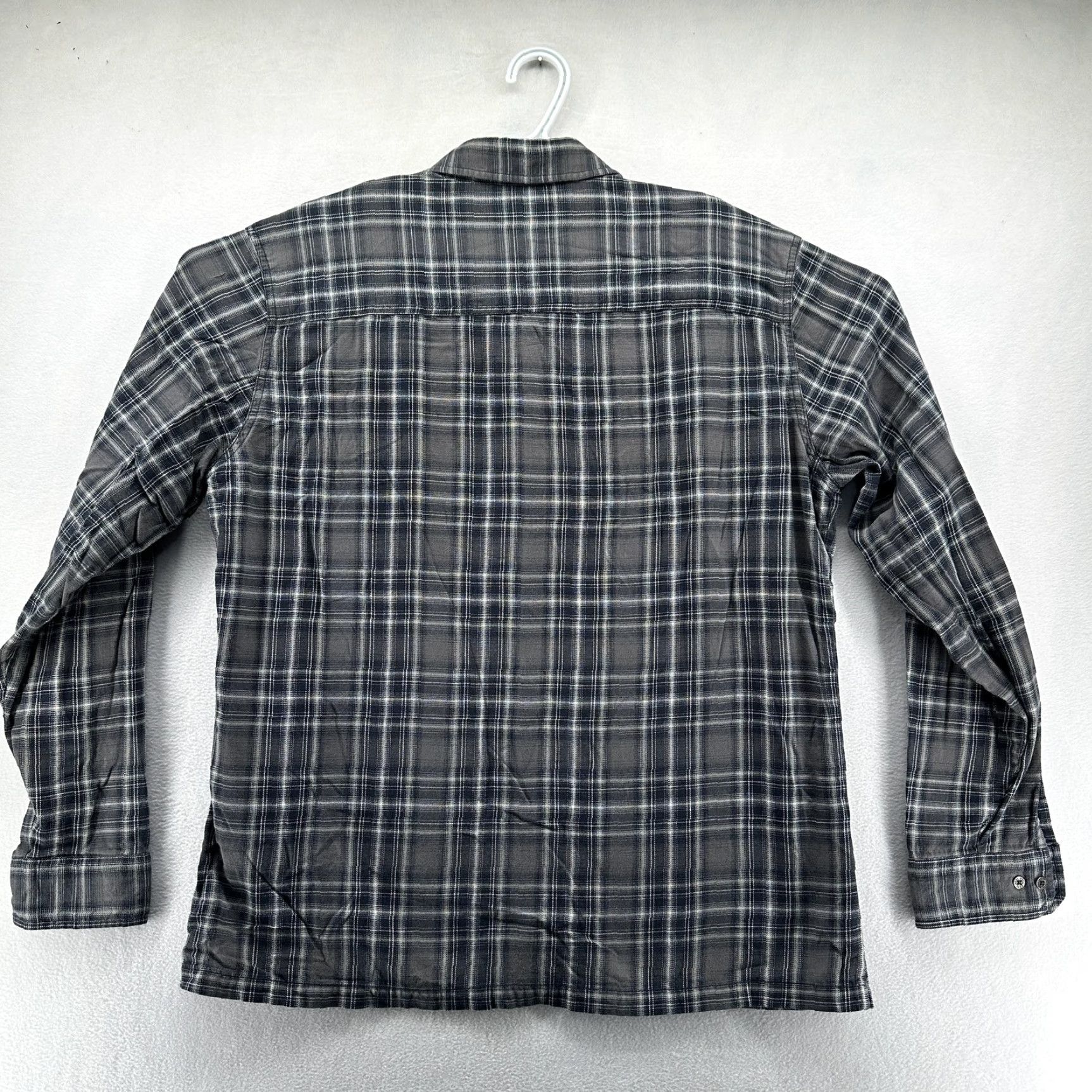 Vintage Kuhl Shirt Mens XL Gray Plaid Flannel Cotton Tencel Button Front Outdoor Casual Size US XL / EU 56 / 4 - 6 Thumbnail