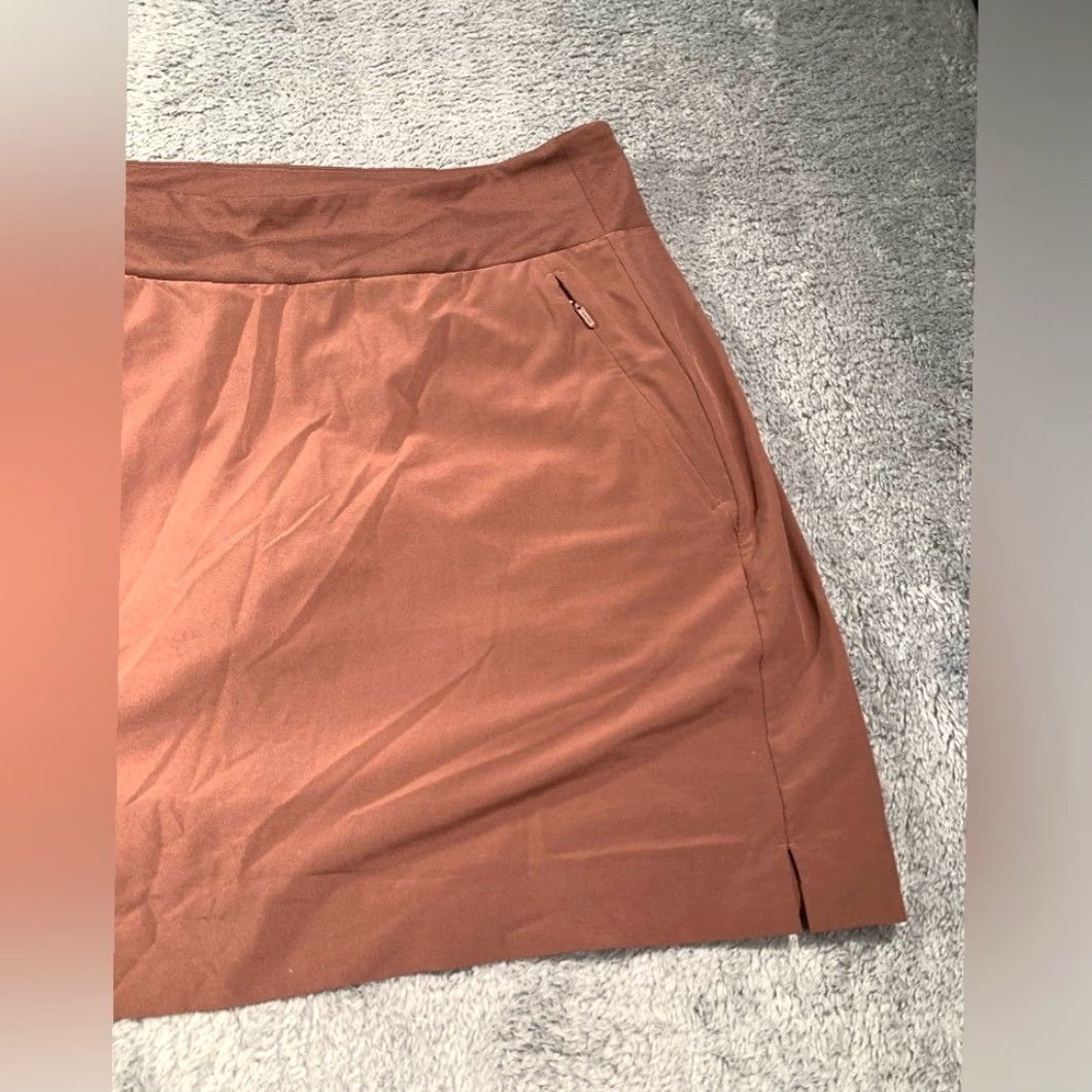 Athleta Athleta Skort Soho Brown 6 Women's Regular Athletic Skirt Women Size 6 Brown Skort Soho 6 Athleta Women Regular Athletic Skirt Size ONE SIZE - 3 Thumbnail