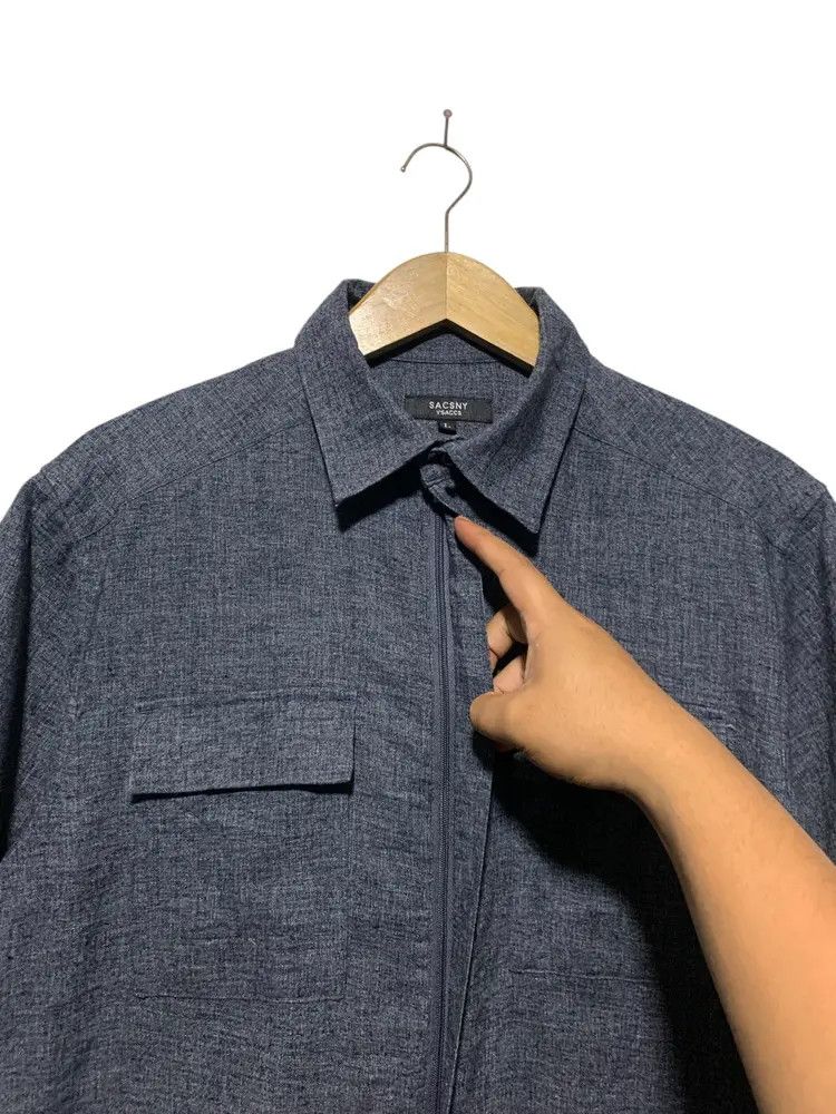 Yohji Yamamoto Yohji Y' saccs sacsny double pocket zipper shirt Size US L / EU 52-54 / 3 - 3 Thumbnail