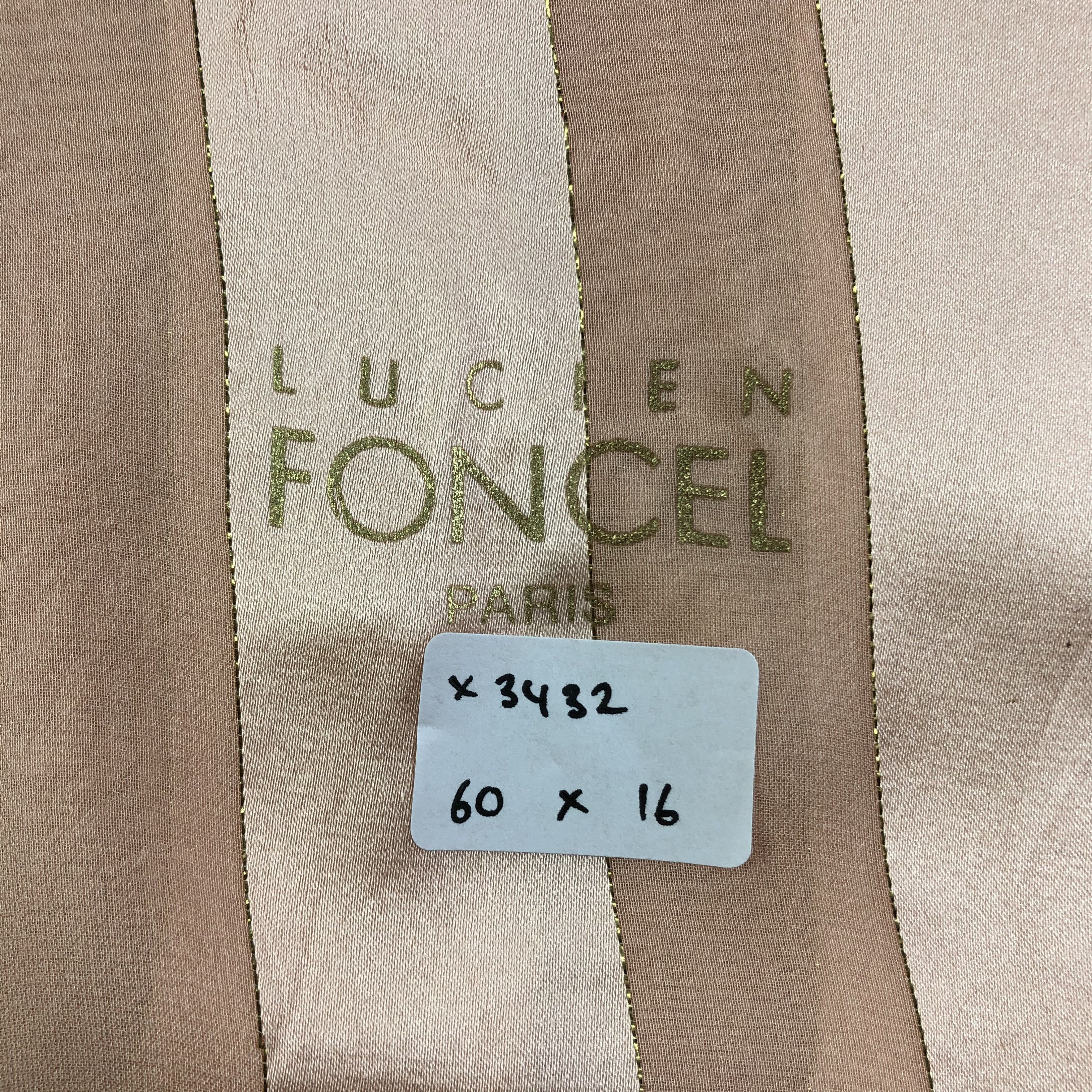 Vintage Vintage Lucien Foncel Paris Silk Scarf Size ONE SIZE - 7 Thumbnail