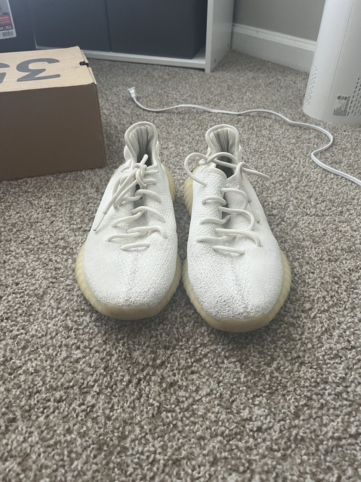Designer × Yeezy Used Cream yeezy Size US 10 / EU 43 - 4 Thumbnail