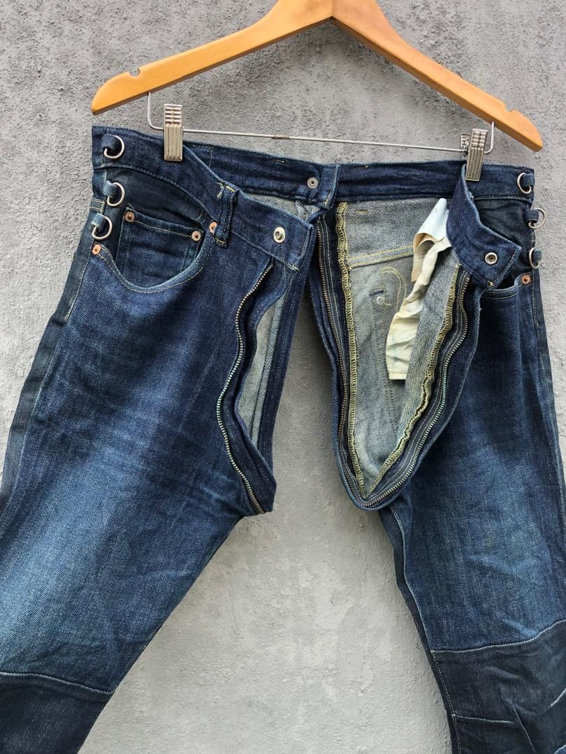 Comme des Garcons Comme des Garcons Bikers Style Jeans Size US 34 / EU 50 - 14 Thumbnail