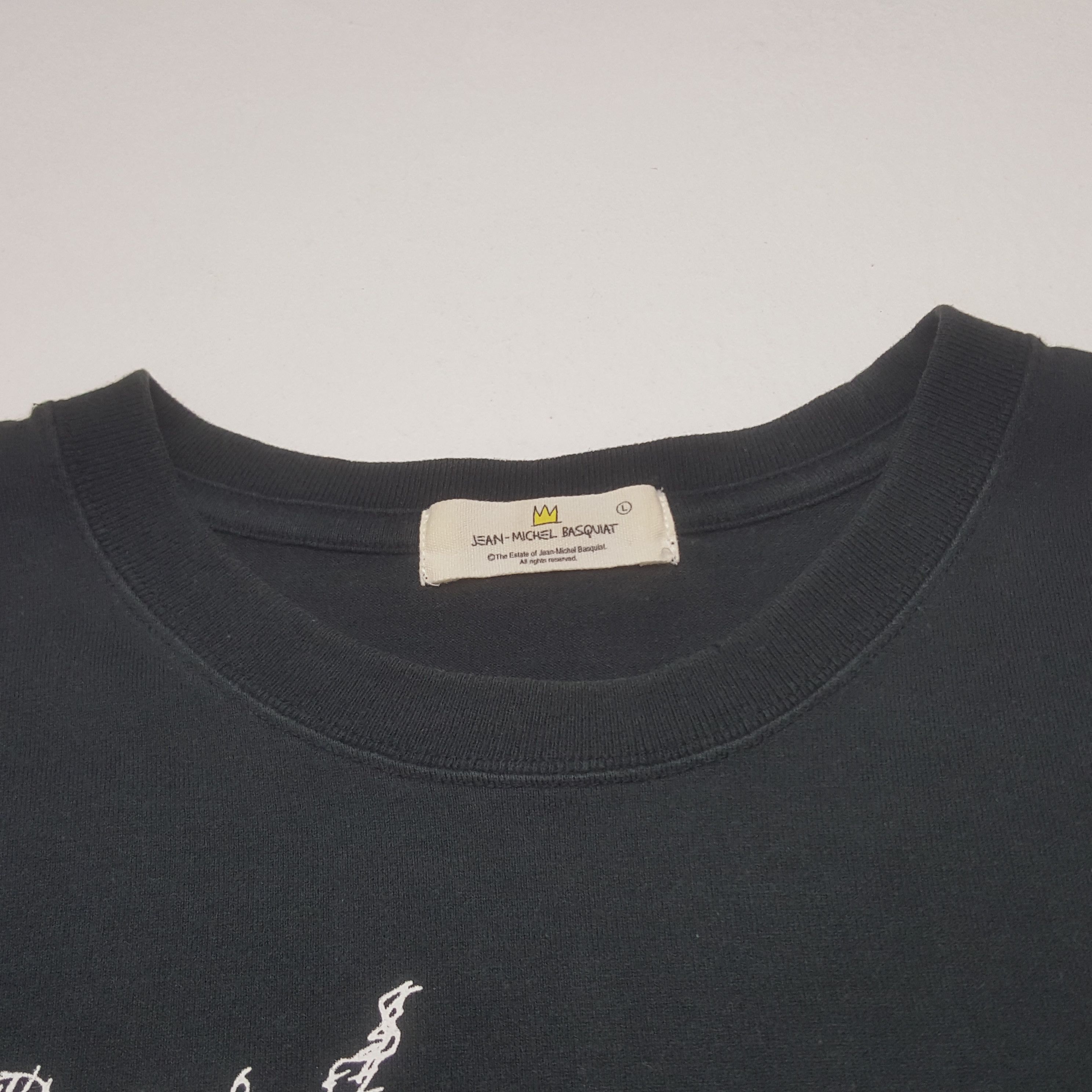 Jean-Michel Basquiat Vintage Jean Michel Basquiat Artist Designer Tshirt C312N33 Size US M / EU 48-50 / 2 - 5 Thumbnail