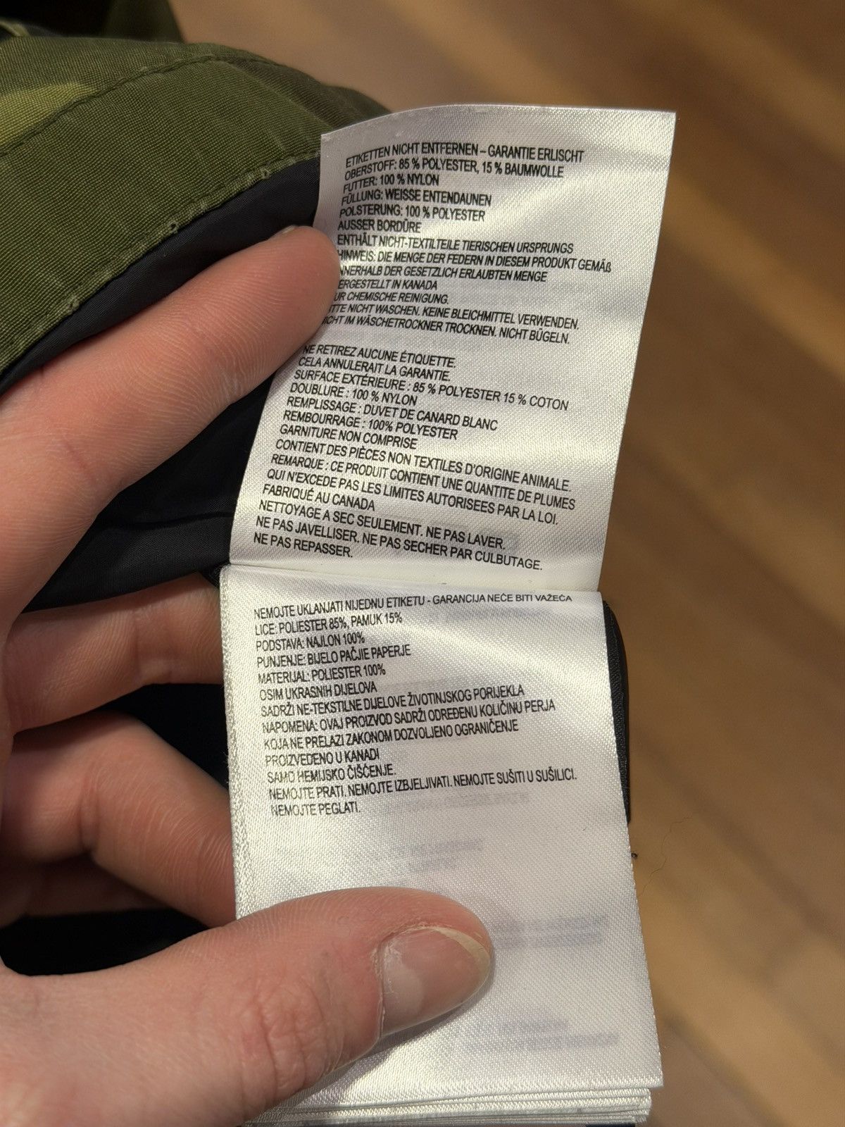 Canada Goose Canada Goose Macmillan Parka - Green Camo Size US S / EU 44-46 / 1 - 9 Thumbnail