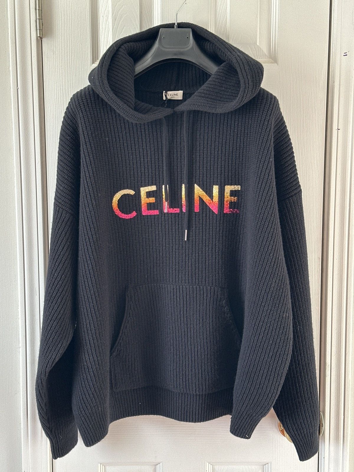 Celine Celine Hoodie size XL Size US XL / EU 56 / 4 - 9 Thumbnail