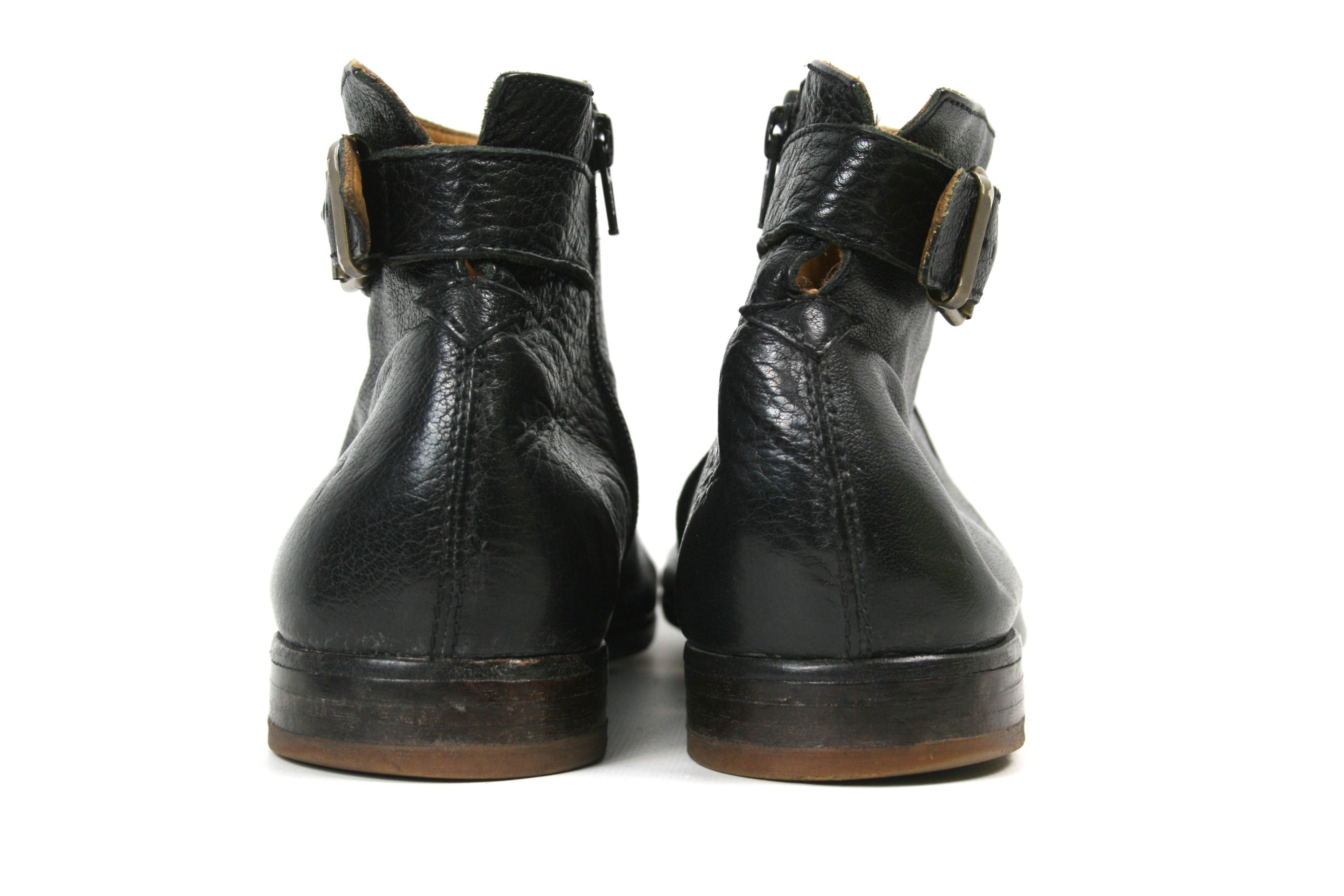 MoMA Avant Garde Biker Leather Boots Size US 9 / EU 42 - 8 Thumbnail