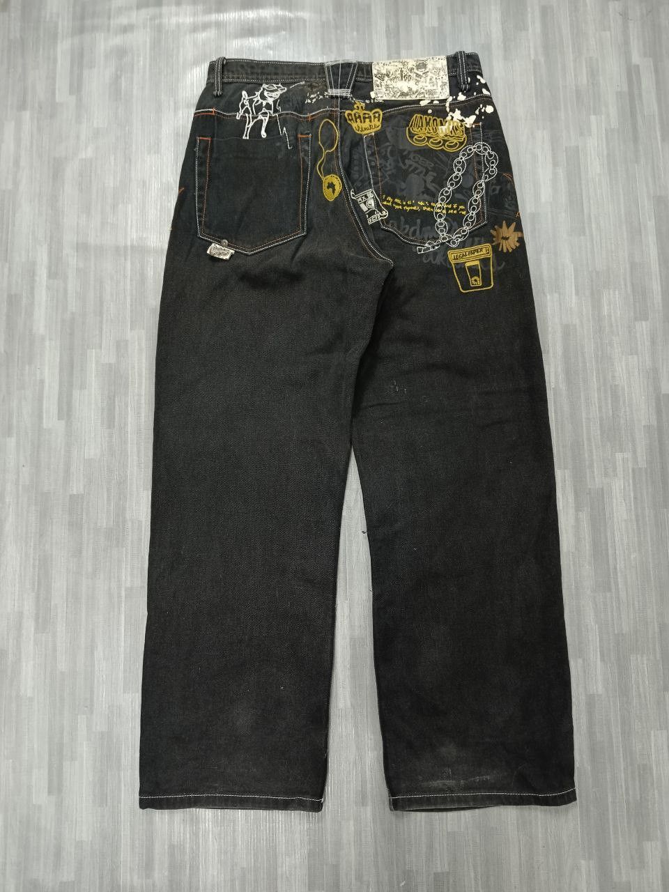 Akademiks TRENDING WIDE PANTS AKEDEMIKS VINTAGE Y2K Size US 33 - 3 Thumbnail