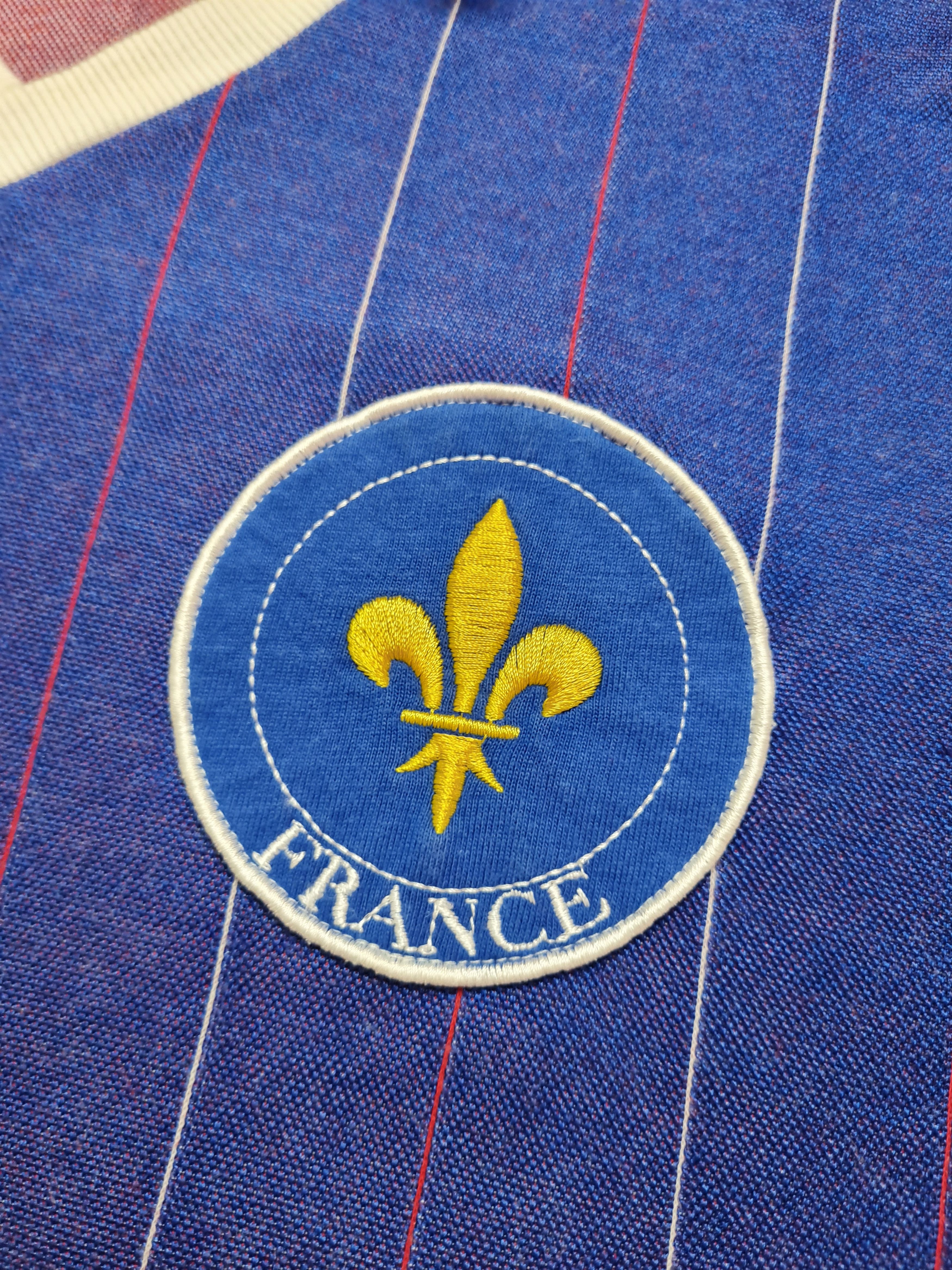 Adidas Vintage Retro Soccer Jersey France Football Shirt Adidas #10 Size US L / EU 52-54 / 3 - 14 Thumbnail