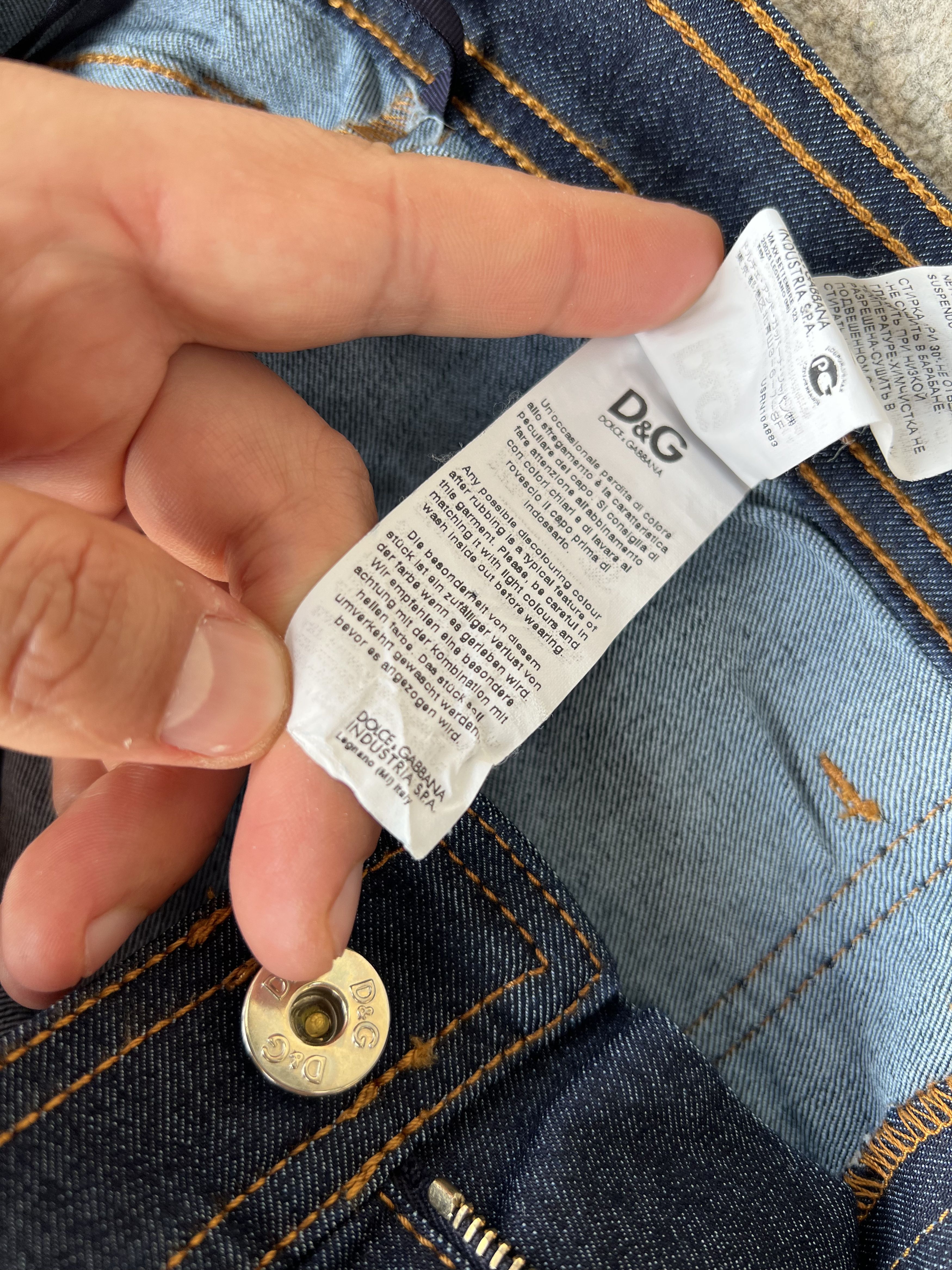 Dolce & Gabbana Dolce & Gabbana Jeans Size 26" / US 2 / IT 38 - 11 Thumbnail