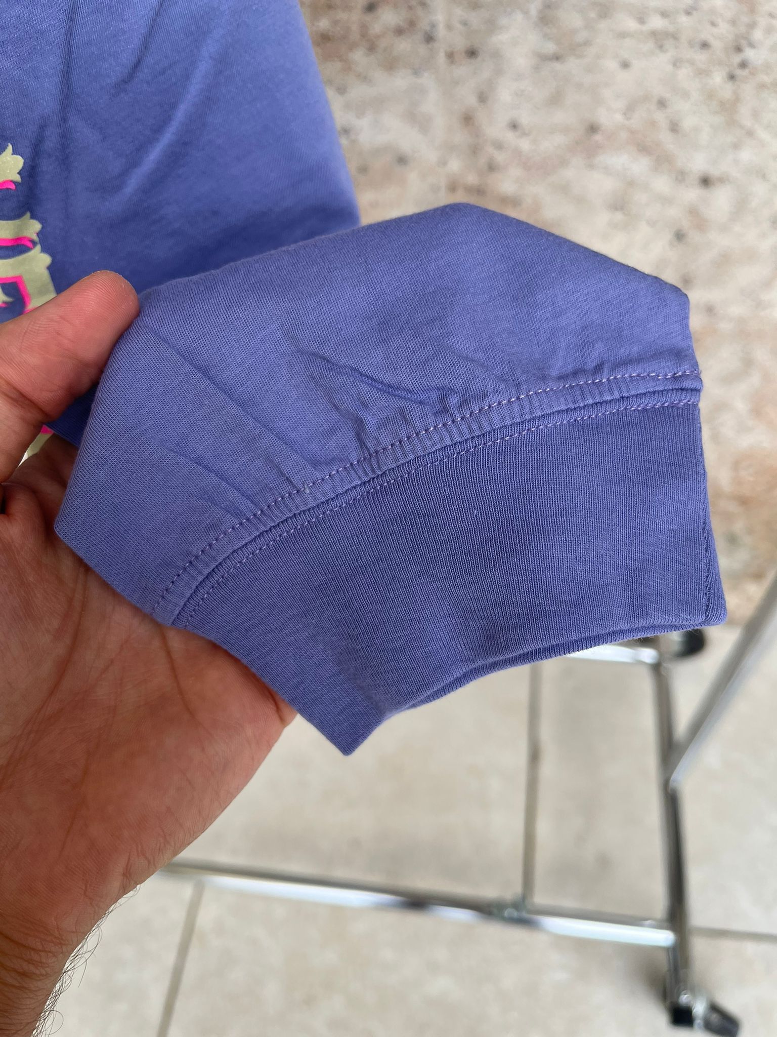 Vetements Surfer Logo T-Shirt LS in Violet Size US M / EU 48-50 / 2 - 6 Thumbnail