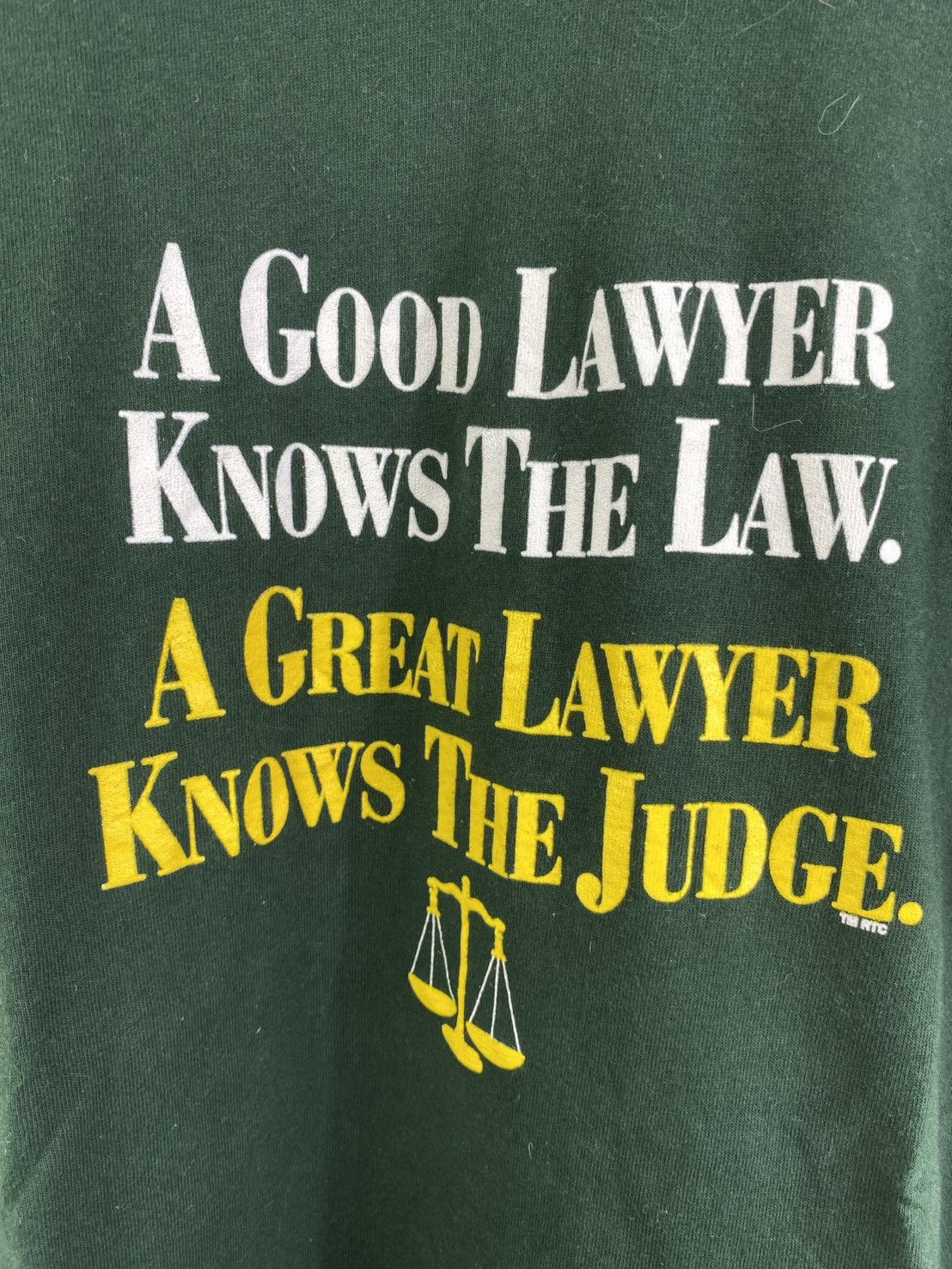 Japanese Brand × Vintage Vintage 90s Single Stitch Slogan Tee Size US XL / EU 56 / 4 - 2 Thumbnail