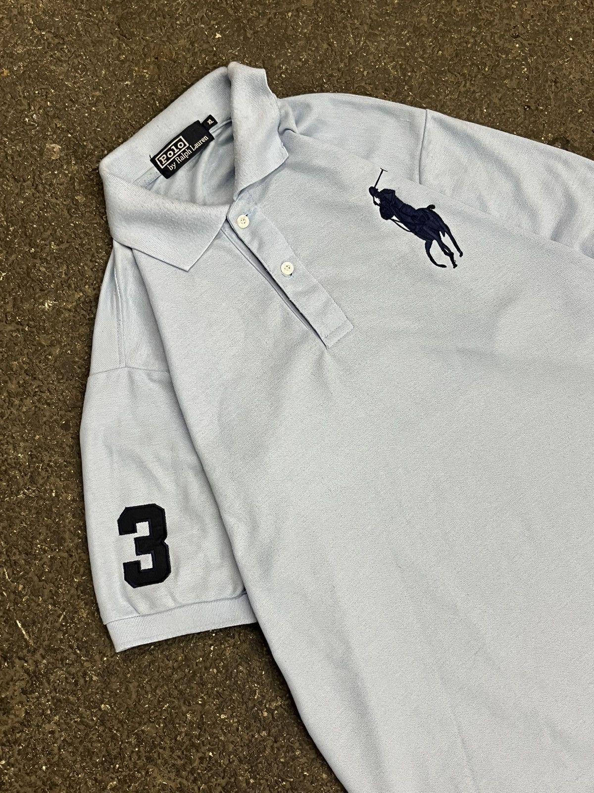 Polo Ralph Lauren × Vintage × Vision Streetwear Polo Ralph Lauren big pony vintage number polo hype rare Size US XL / EU 56 / 4 - 3 Thumbnail