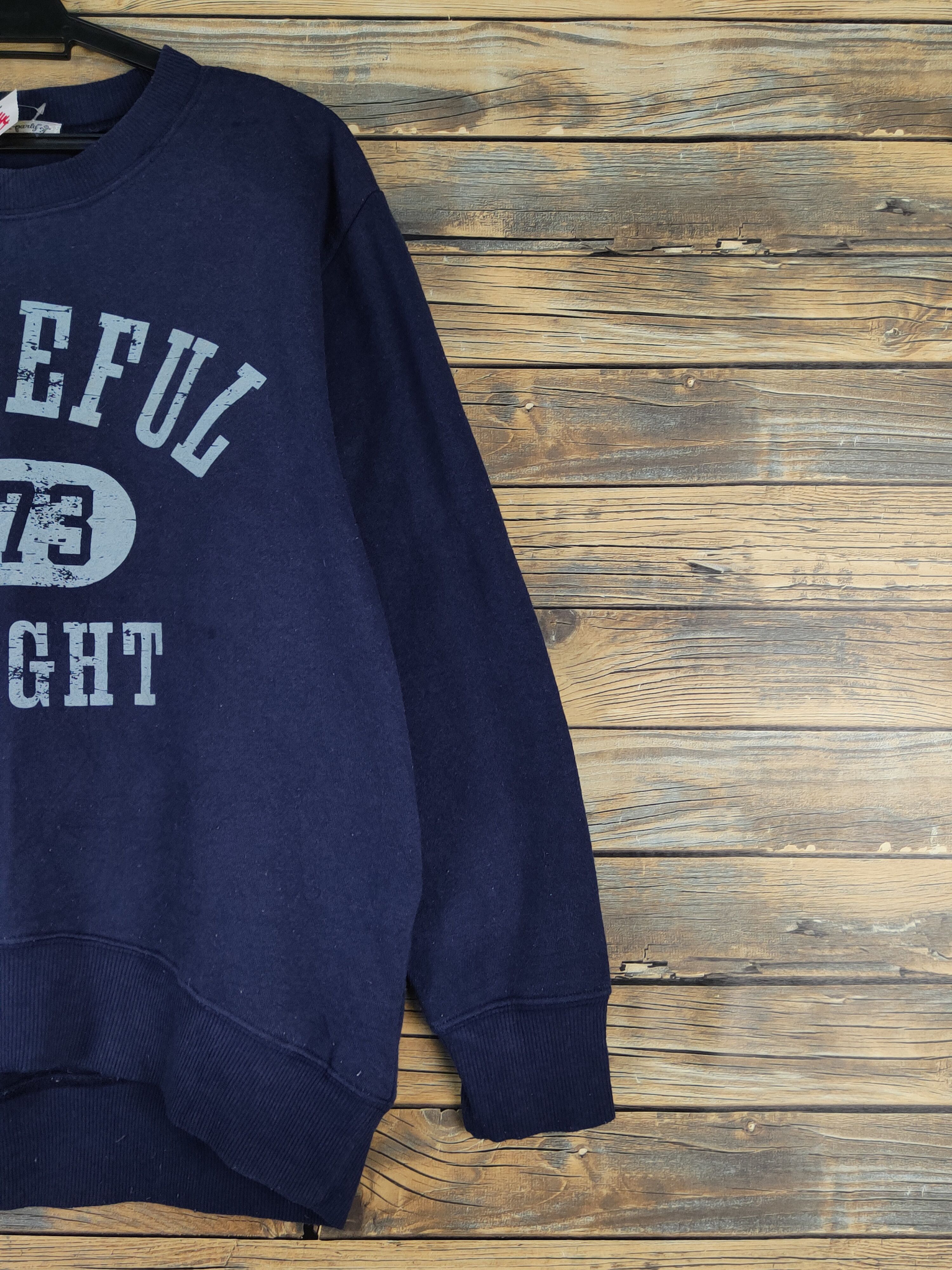 Japanese Brand × Vintage Tm-party Graceful Navy Sweatshirts #W1144 Size US L / EU 52-54 / 3 - 5 Thumbnail