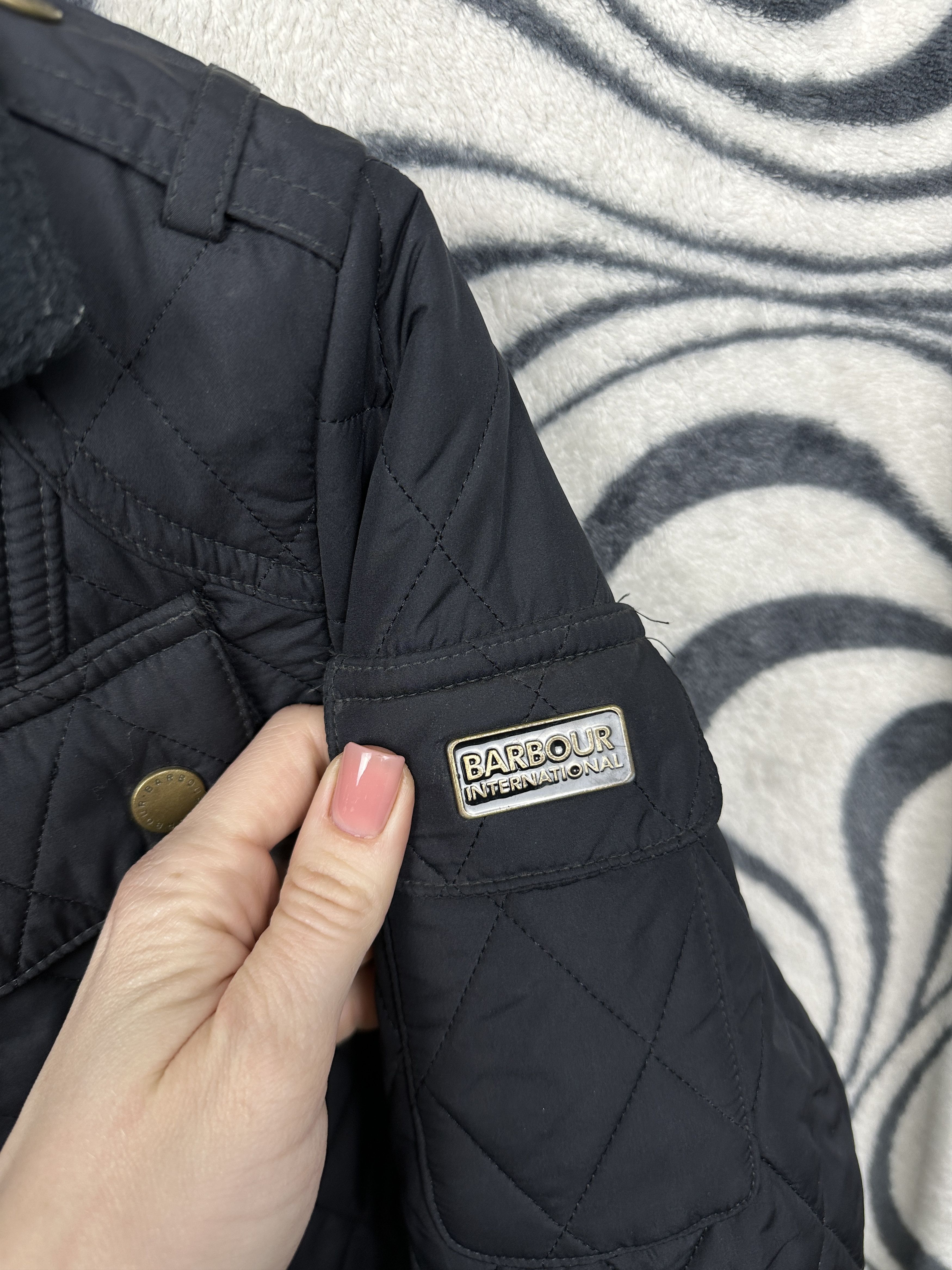Barbour Barbour International Womens Tourer Quilted Jacket Size L / US 10 / IT 46 - 3 Thumbnail