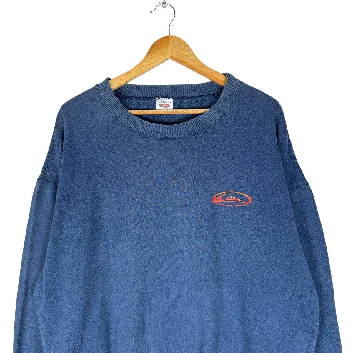 Quicksilver × Vintage ☀️VTG 90s QUICKSILVER SURF SWEATSHIRT CREWNECK Size US L / EU 52-54 / 3 - 3 Thumbnail