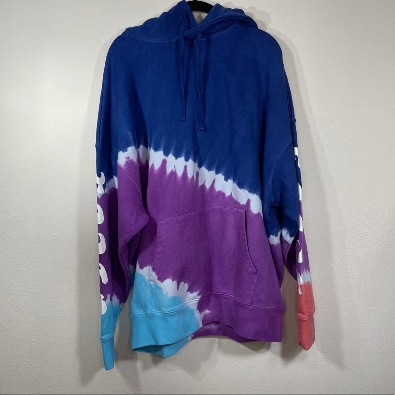 American Eagle Outfitters AMERICAN EAGLE X Drop Shoulder Tie Dye Hoodie Size Large Size L / US 10 / IT 46 - 1 Thumbnail