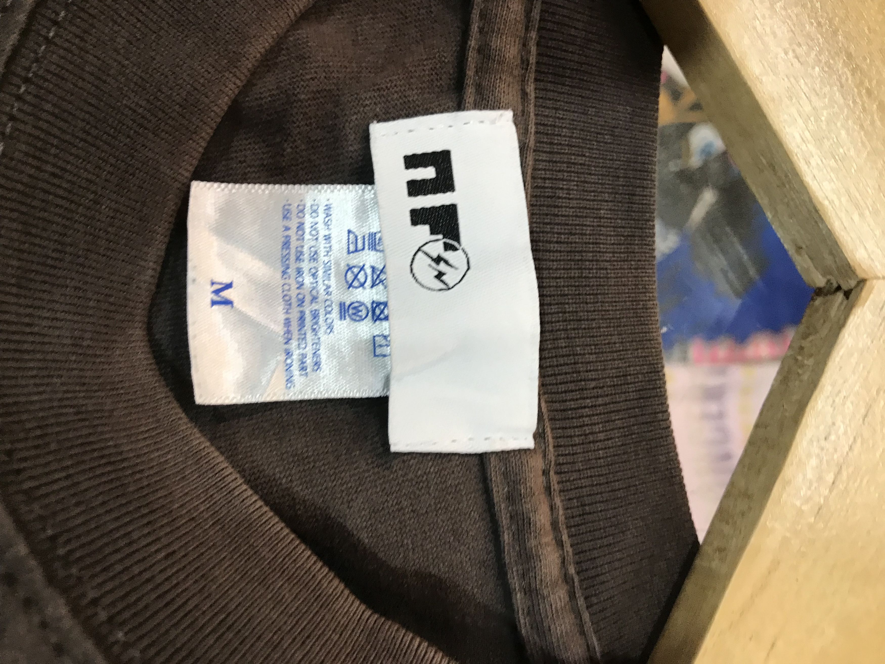 Fragment Design FRAGMENT EMBROIDERY SPELL OUT TEE Size US M / EU 48-50 / 2 - 5 Thumbnail