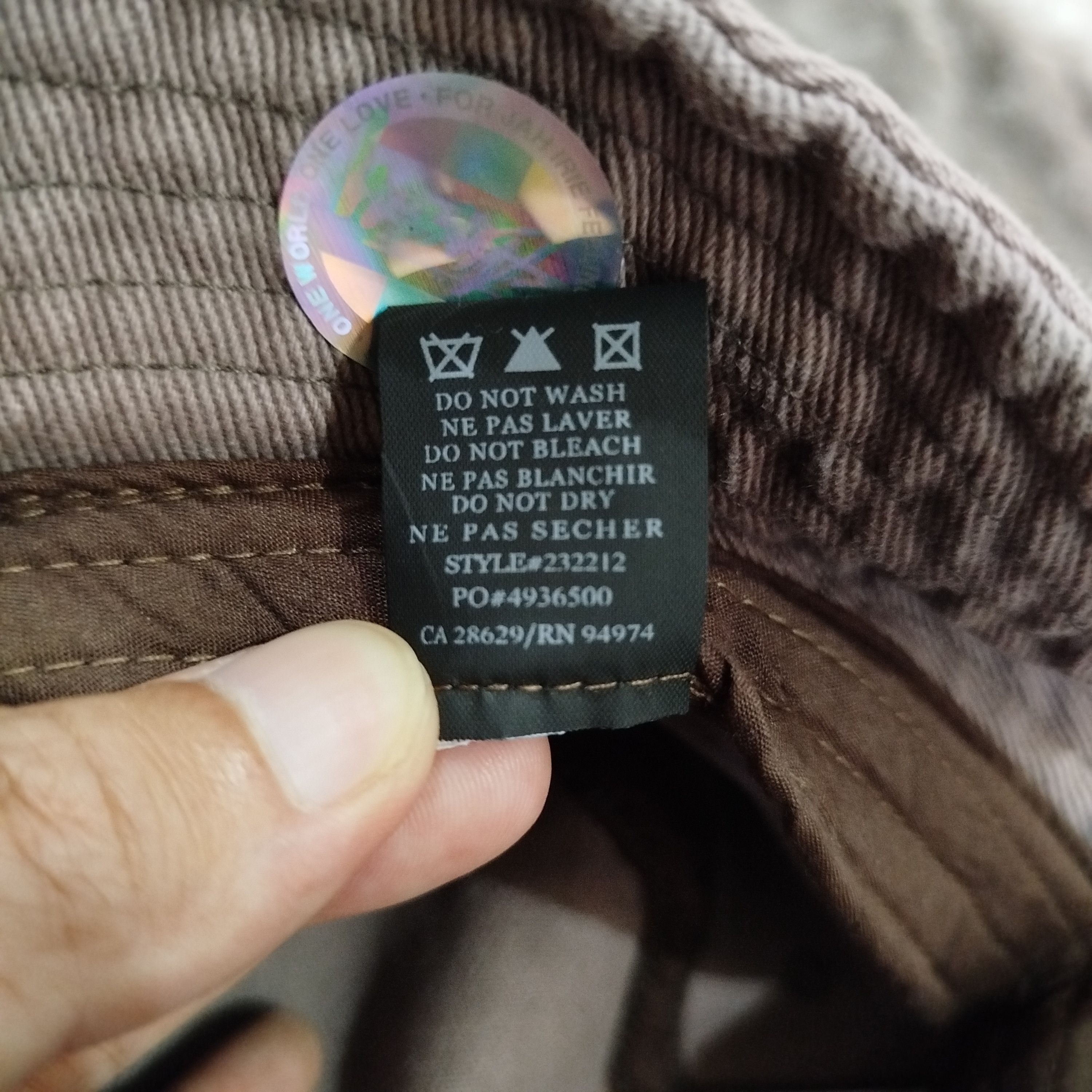Stussy STUSSY AURORA WASHED TWILL BUCKET HAT Size ONE SIZE - 7 Thumbnail