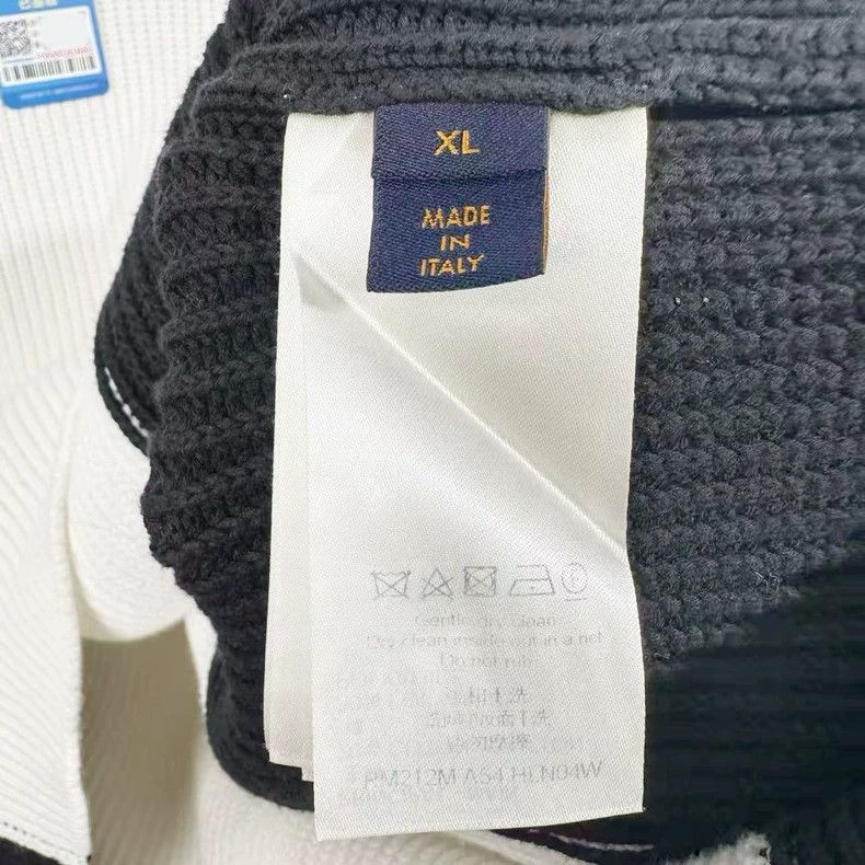 Louis Vuitton Louis Vuitton Logo embroidered semi-zippered cotton long-s Size US XL / EU 56 / 4 - 4 Thumbnail