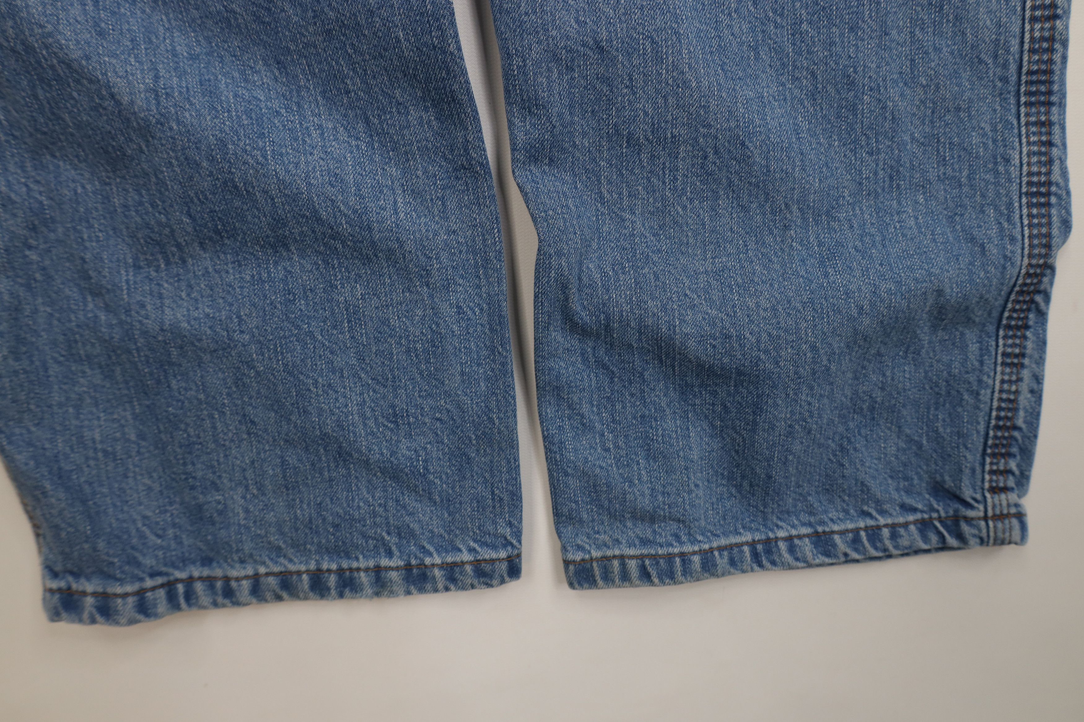 Carhartt Vintage Y2K Carhartt Spell Loose Fit Denim Jeans Blue Cotton Size US 33 - 15 Thumbnail