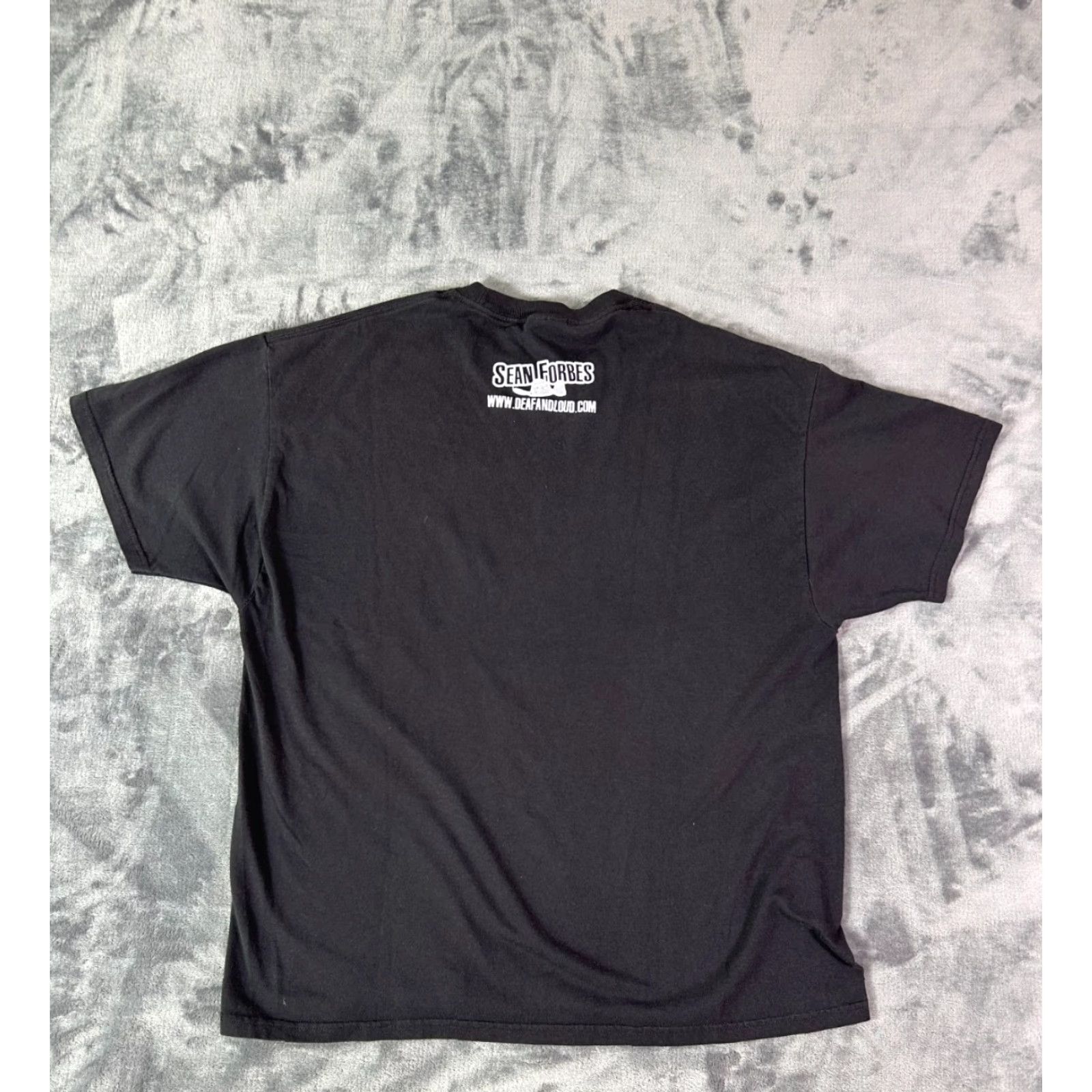 Hanes VINTAGE Hanes Heavyweight Black Shirt L Men I’m Deaf 90s T-Shirt Cotton 50/50 Crew Neck Short Sleeve Ready Wear Mens Size US L / EU 52-54 / 3 - 6 Thumbnail
