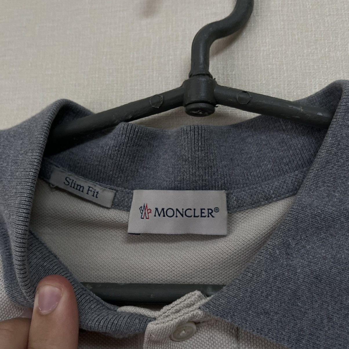 Moncler Moncler polo long sleeves Size US XL / EU 56 / 4 - 4 Thumbnail