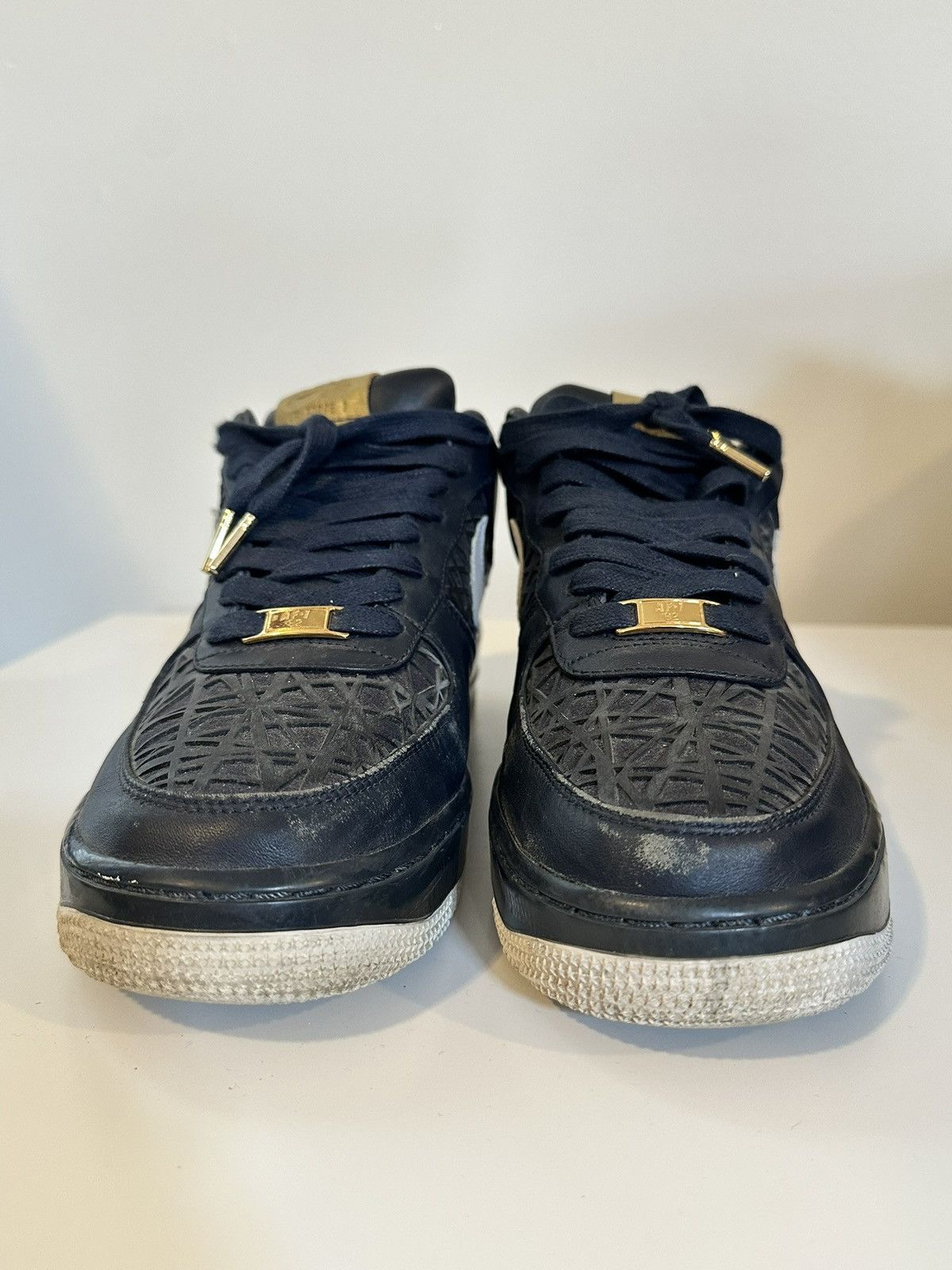 Nike Nike Air Force 1 Supreme Max Air Birds Nest Navy Size US 10 / EU 43 - 2 Thumbnail