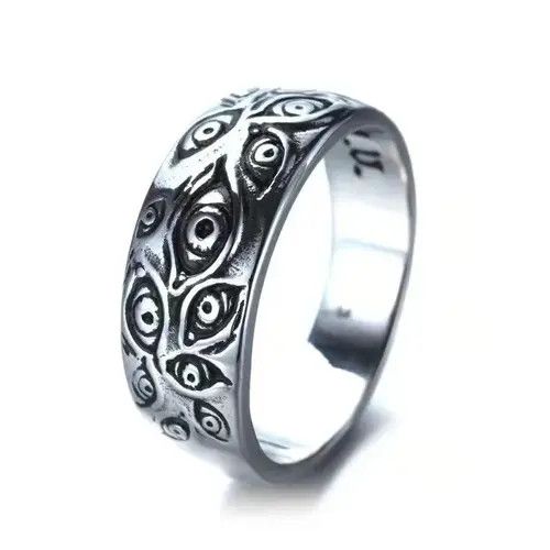VIBE Anime Jujutsu Kaisen Dead Eye Ring (size 7-11) Size ONE SIZE - 3 Thumbnail