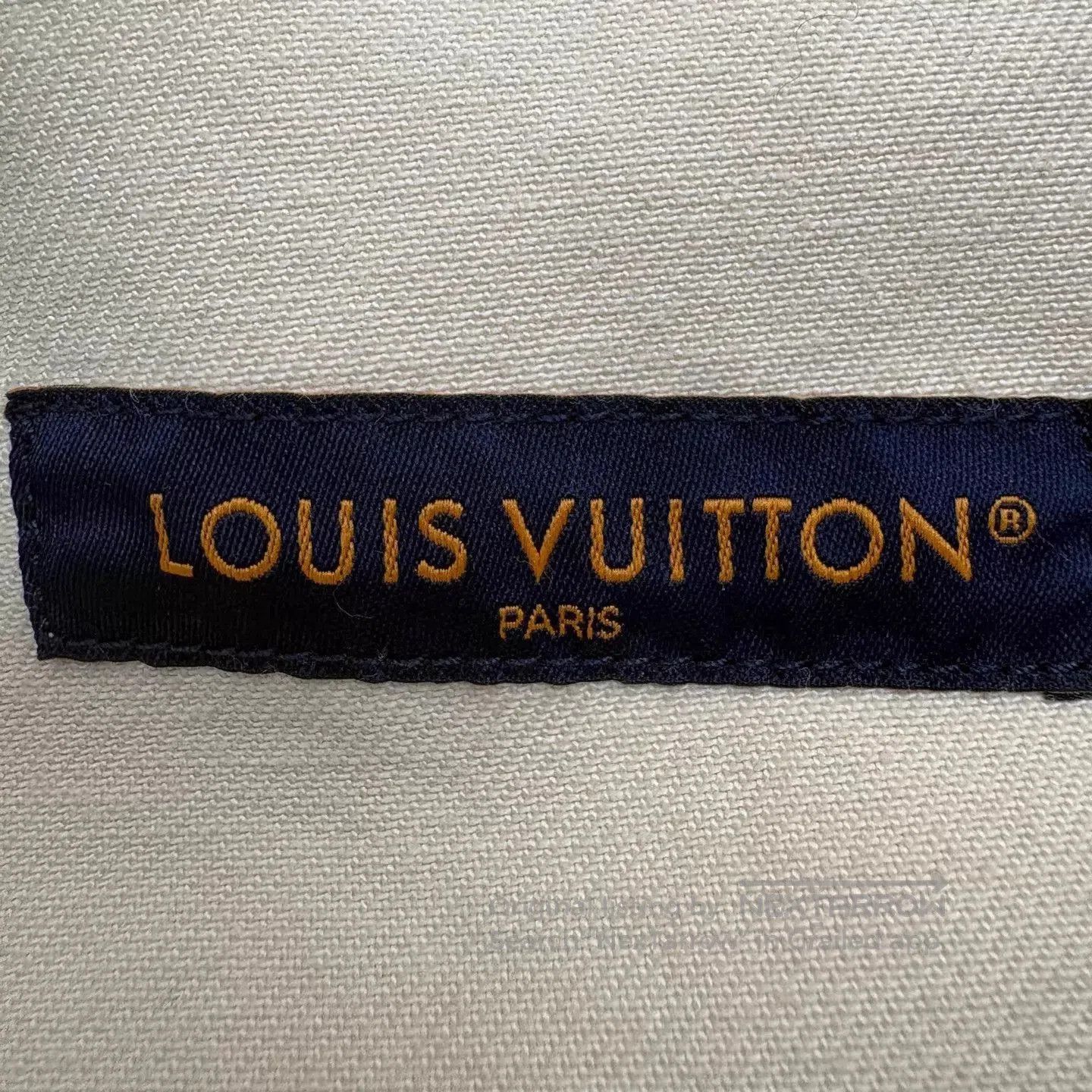 Louis Vuitton Yellow Short-Sleeve Shirt with Embossed Pattern. Size US L / EU 52-54 / 3 - 6 Thumbnail