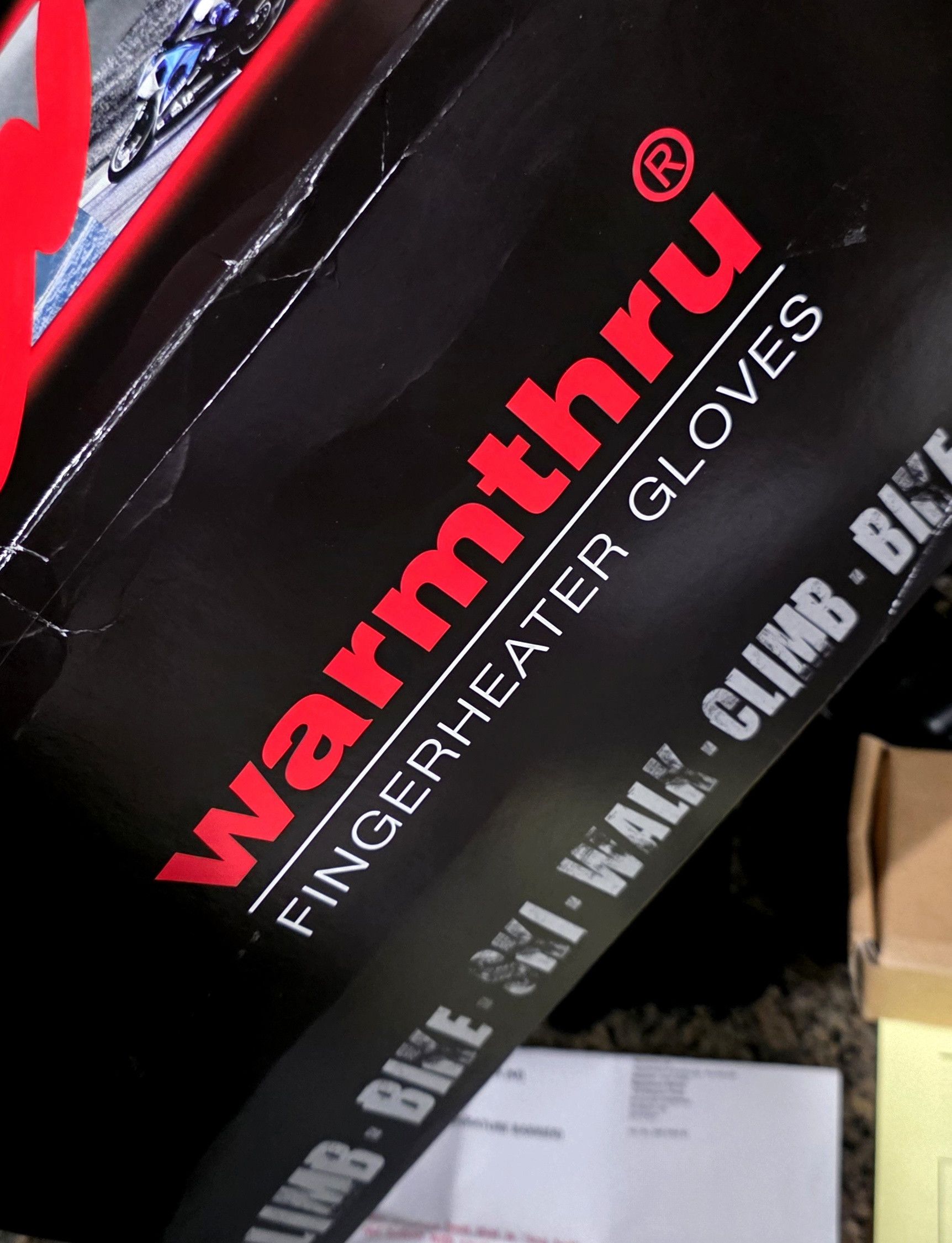 Other Warmthru Heated Motorcycle Leather Gloves Size Medium New Size ONE SIZE - 8 Thumbnail