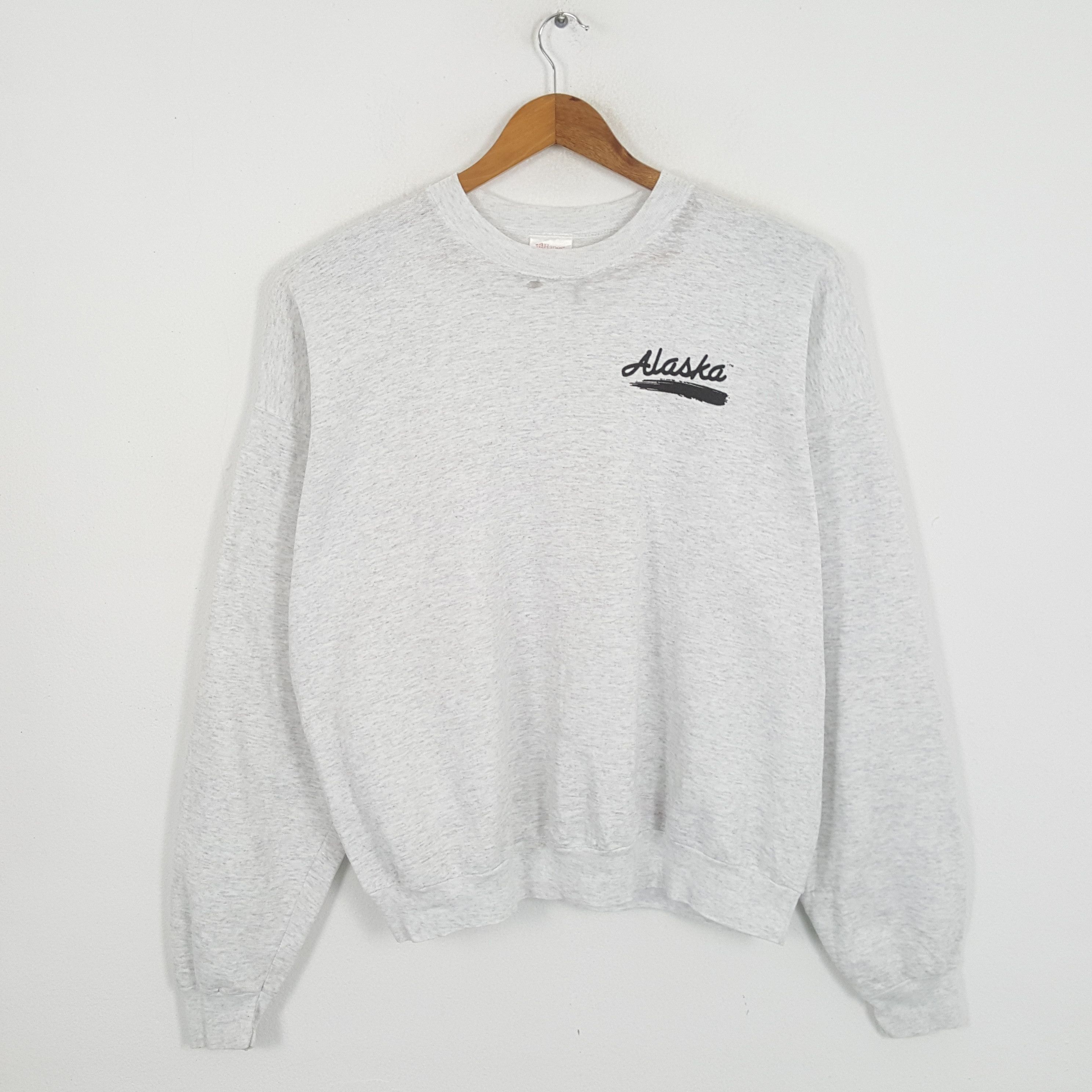 Vintage Vintage ALASKA Streetwear Style Promo Sweatshirts Size US XXL / EU 58 / 5 - 1 Thumbnail