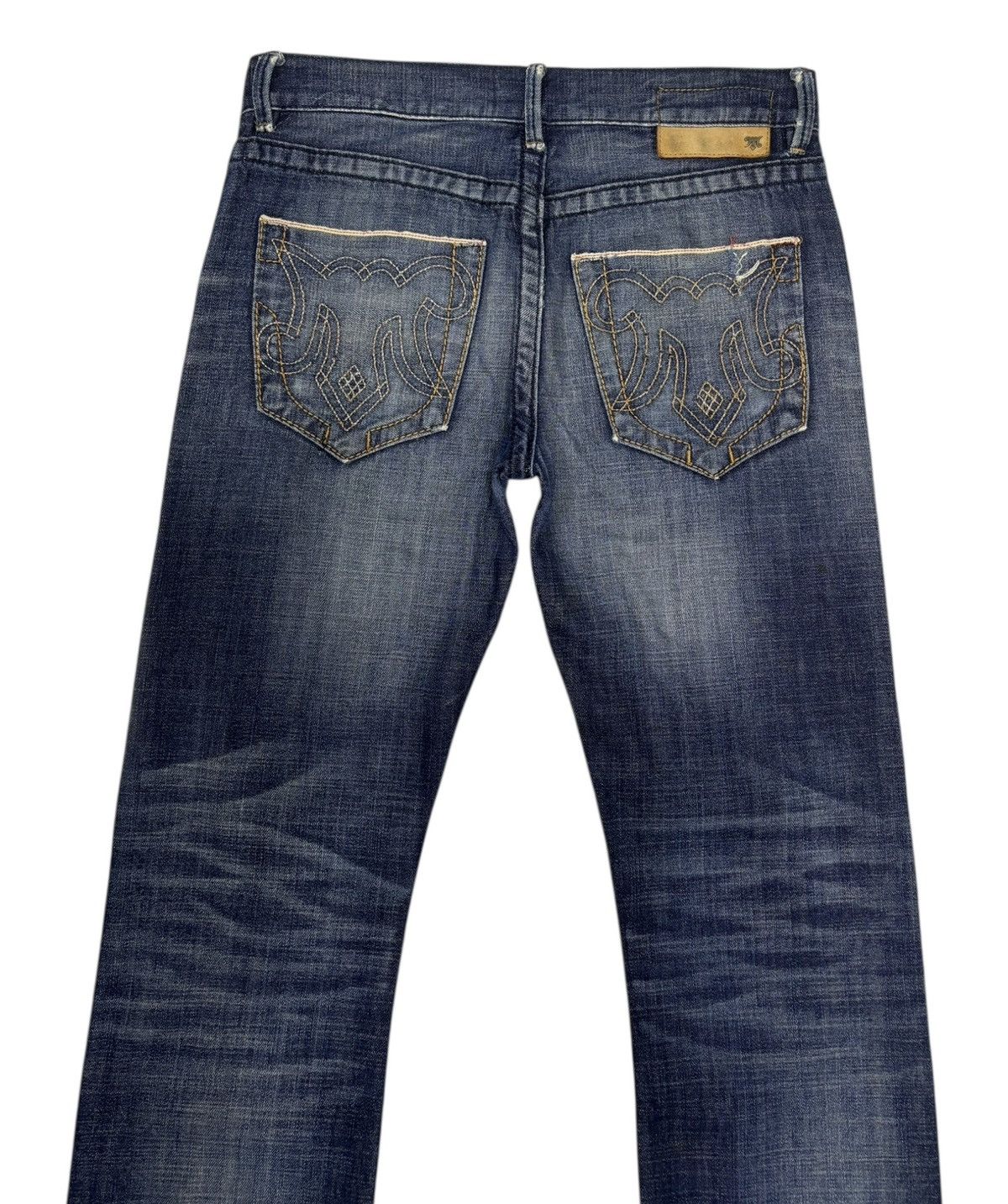Kapital VINTAGE MEK DENIM SELVEDGE JEANS DENIM IF SIX WAS NINE Size US 34 / EU 50 - 4 Thumbnail
