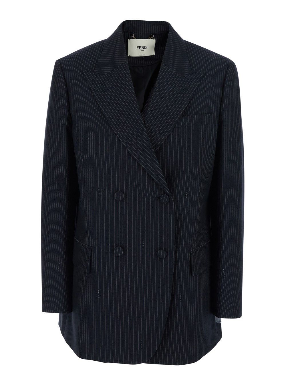 Fendi Fendi Double Breasted Coat In Wool tag size 42 Women - USA Duties Paid Size M / US 6-8 / IT 42-44 - 1 Thumbnail