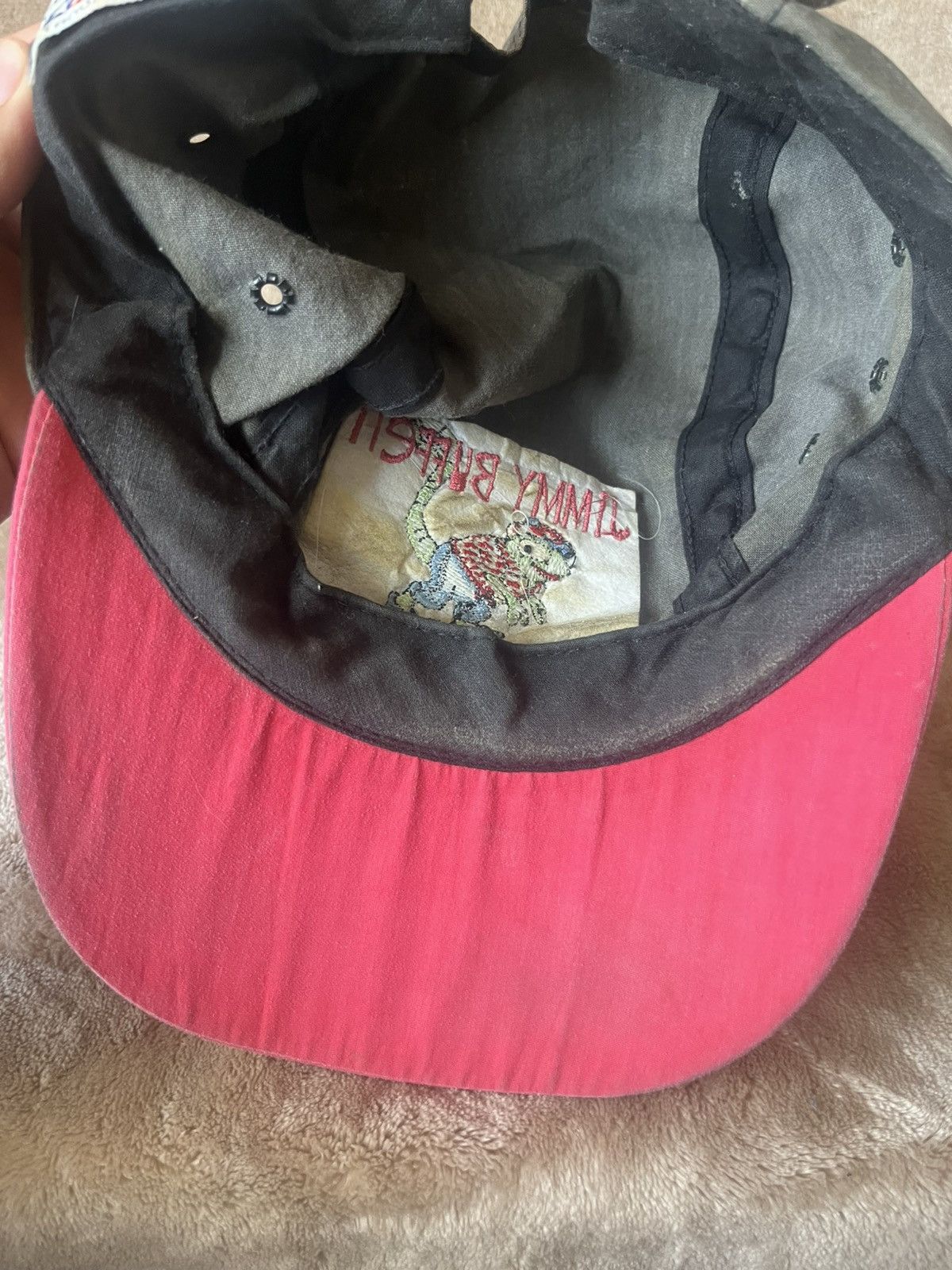 Anvil Vintage 1993 Jimmy Buffet Chameleon Caravan Tour hat OSFA Size ONE SIZE - 7 Thumbnail