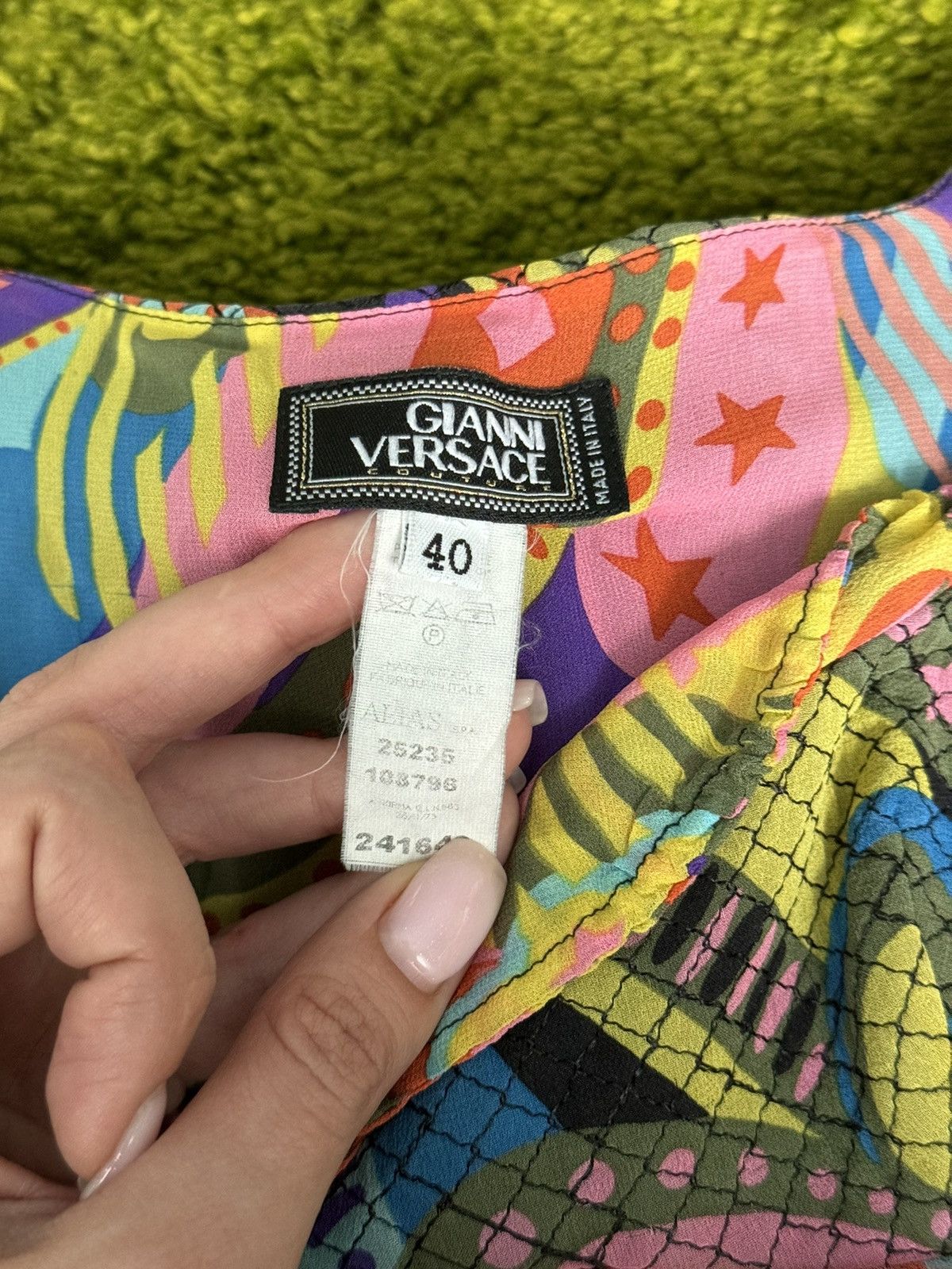 Versace Gianni Versace F/W 2002 Runway archive silk blouse Size S / US 4 / IT 40 - 9 Thumbnail