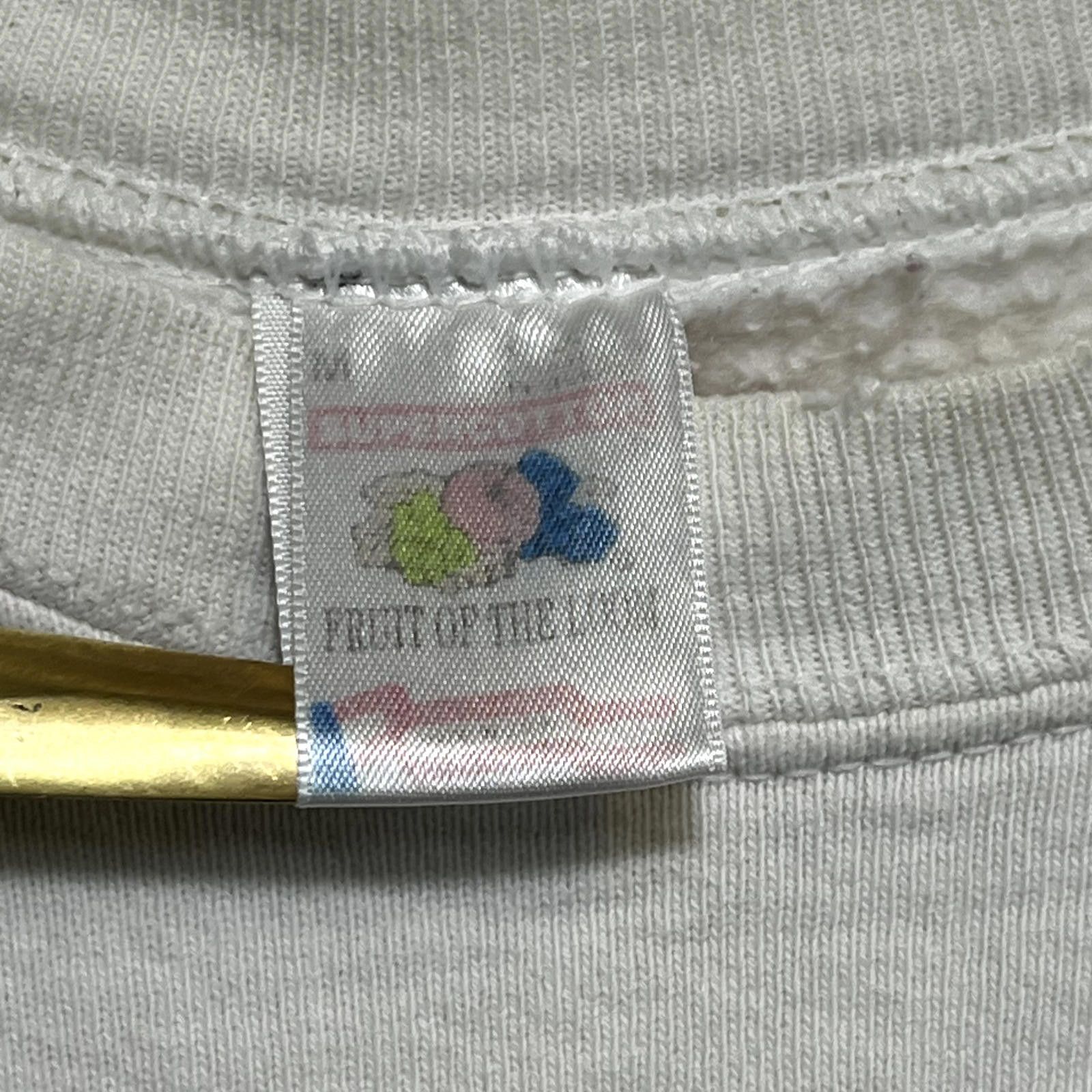 Fruit Of The Loom × Vintage Vintage 90s Shreddies Sweatshirt M Freddie Eddie Size US M / EU 48-50 / 2 - 8 Thumbnail
